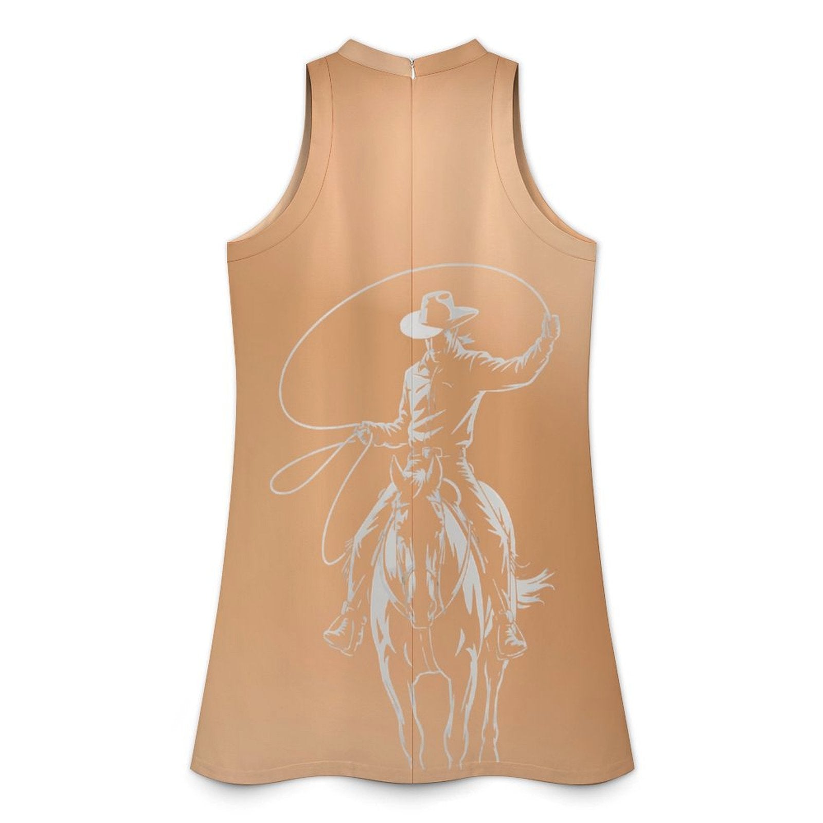Baha Ranch Ride it Like You Stole It Sleeveless Mini Dress