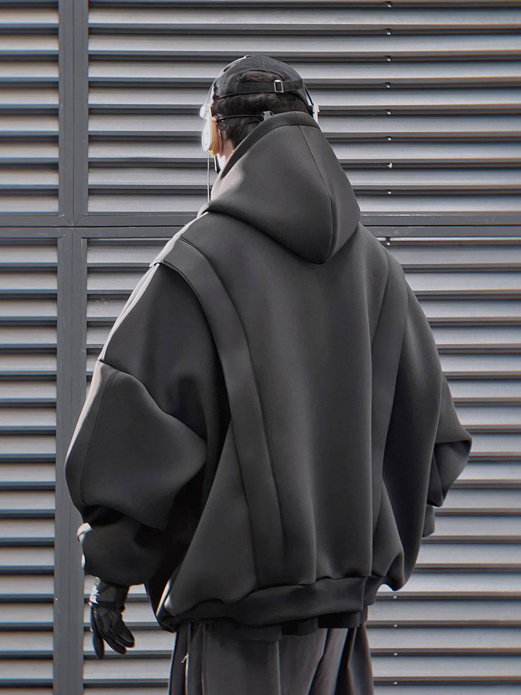 HiH50 Black Nexus Hoodie