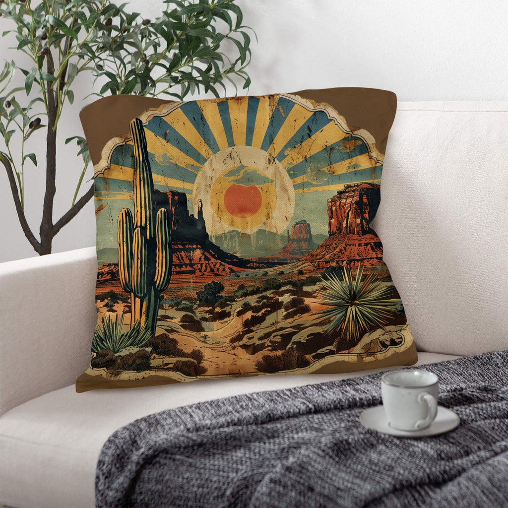 Southwestern Desert Pillow Case Made in America