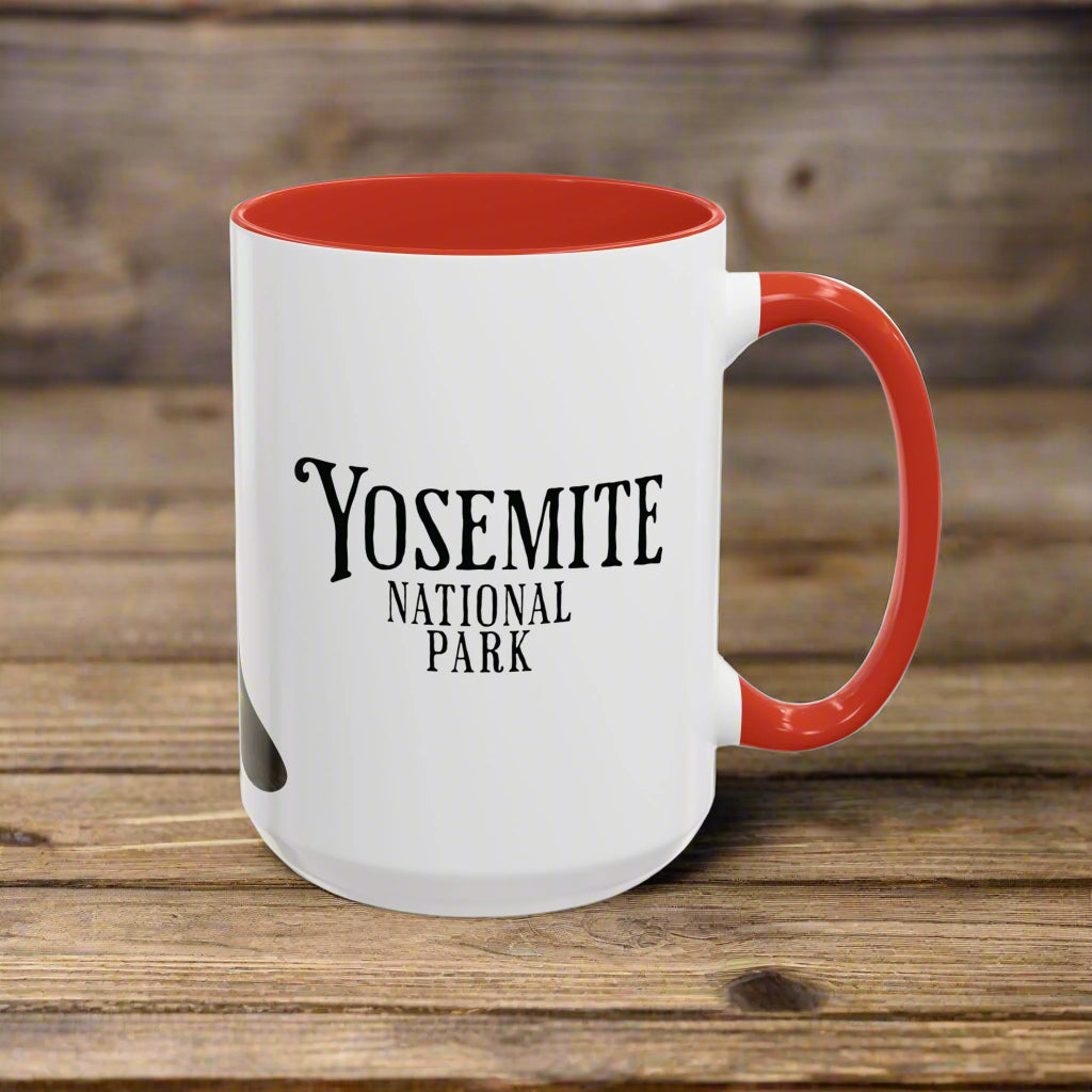 Yosemite National Park Colored Coffee Mug 11oz 15oz
