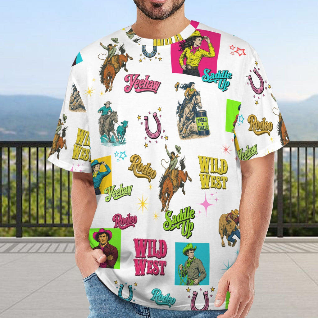 Baha Ranch The Last Roundup Oversized T Shirt