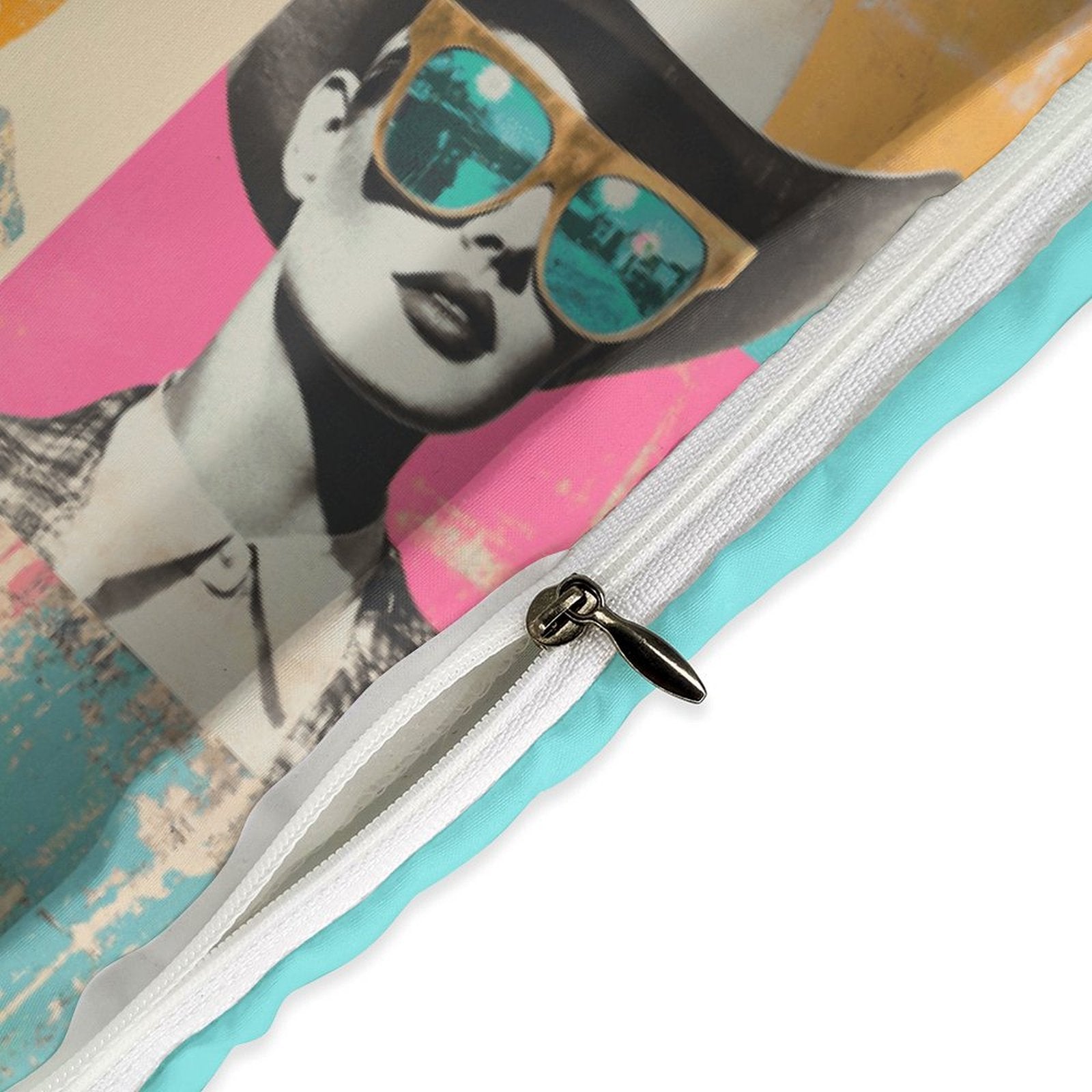 Baha Ranch Retro Pop Western 3-Piece Bedding Set (1 Duvet Cover + 2 Pillow Shams) – 102"×90"