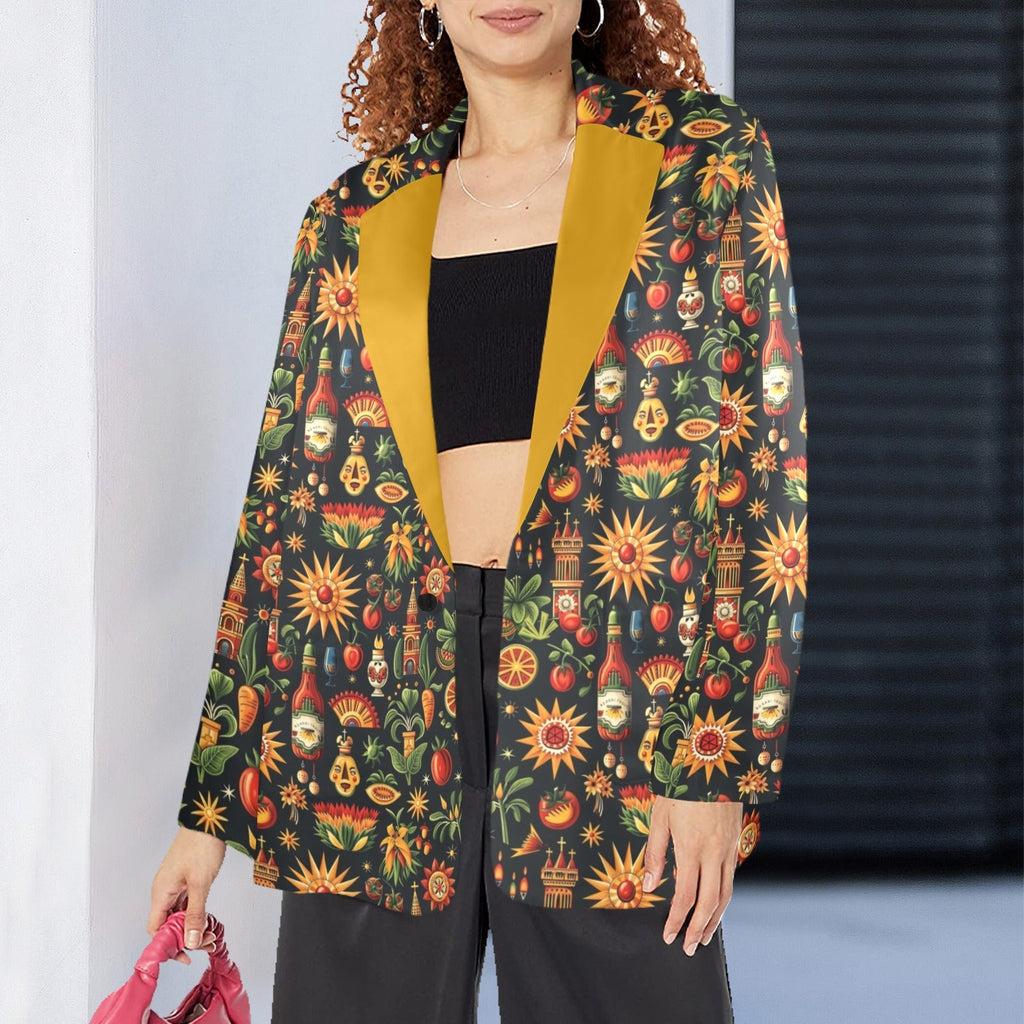 Colores De Mexico - Mexico Culture Blazer