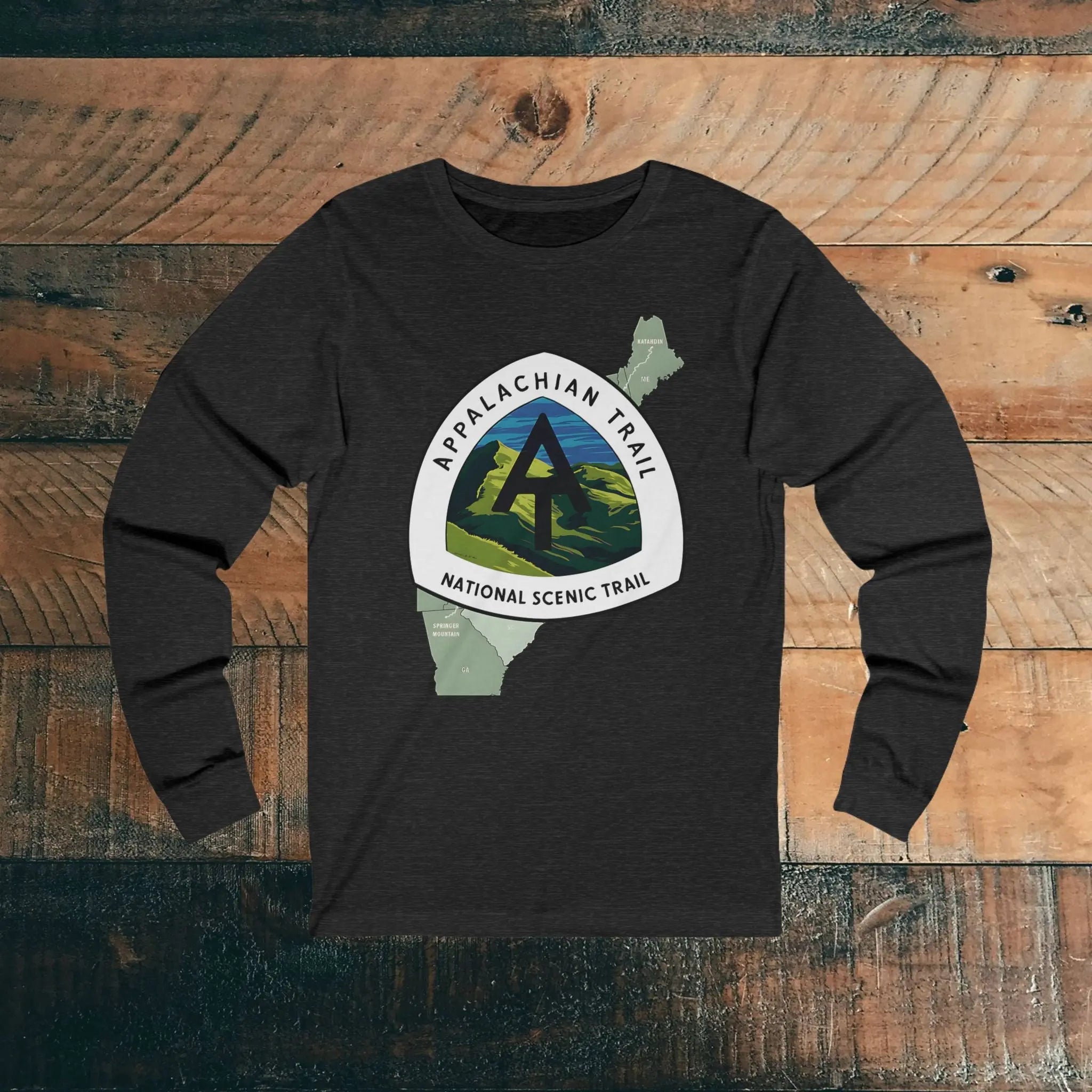Appalachian National Scenic Trail Unisex Fit Long Sleeve T-shirt AT