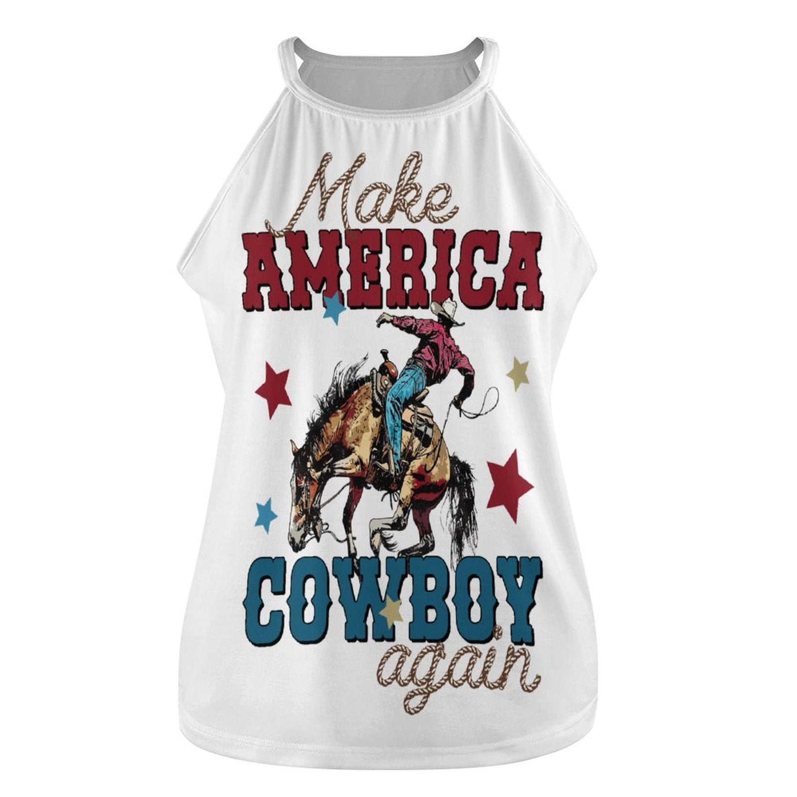 Make America Cowboy Again Rodeo Tank