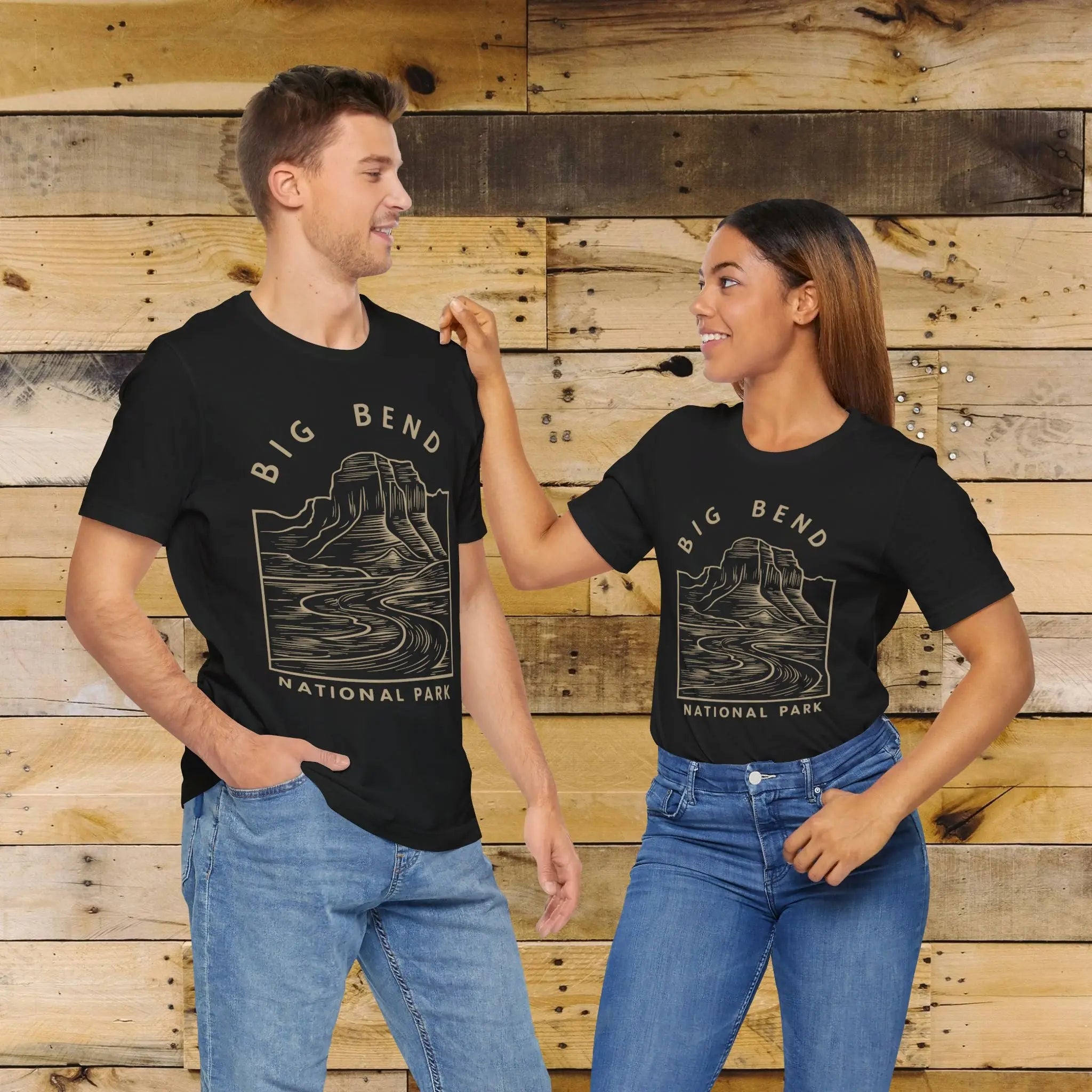 Big Bend National Park Unisex Fit Soft T-Shirt Curving River