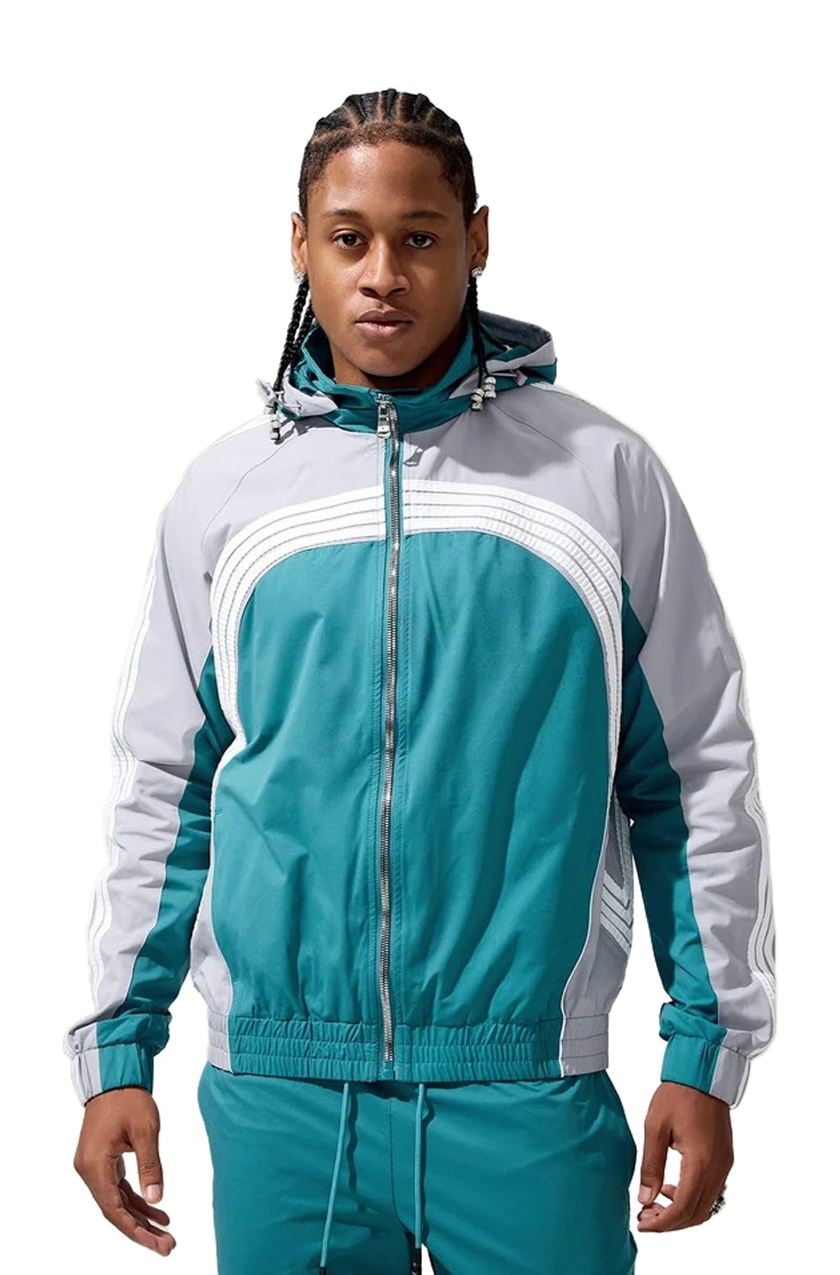 Jordan Craig Tracksuit Top - Green