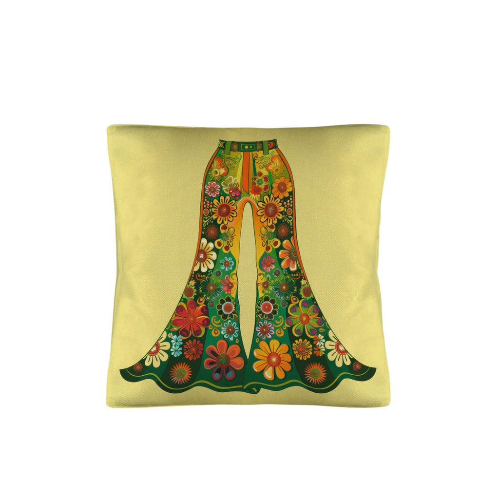 Floral Bell Bottoms Pillow Case Made in America