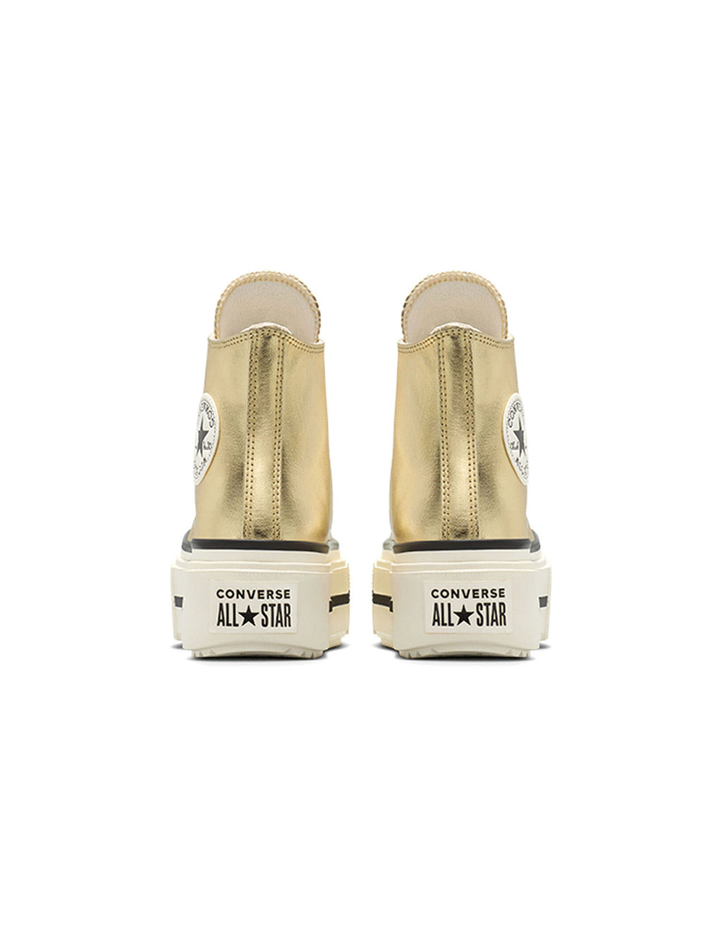 Converse Big Kids All Star Lift Double Stack Platform - Metallic Gold