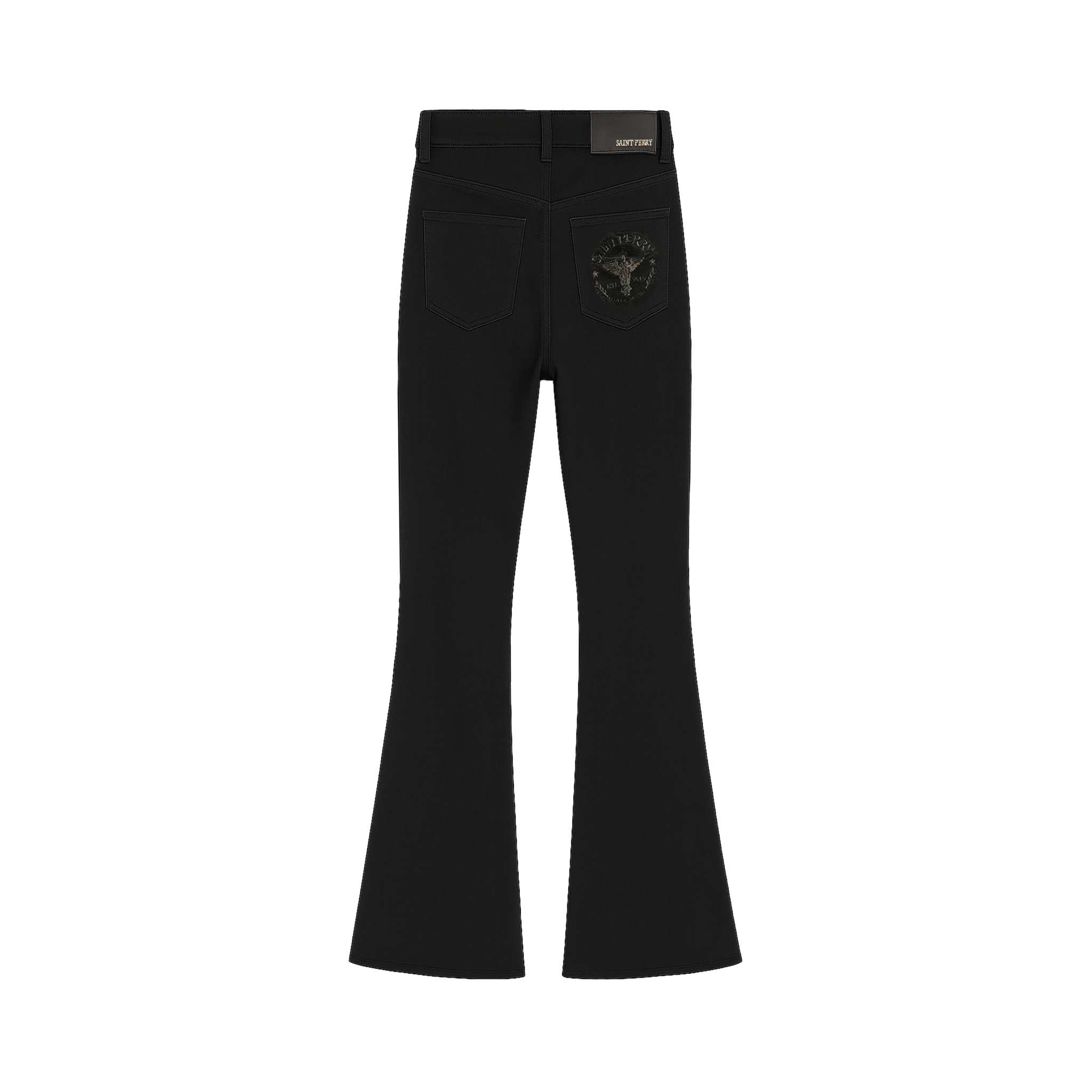 ANGEL FLARE DENIM - Black
