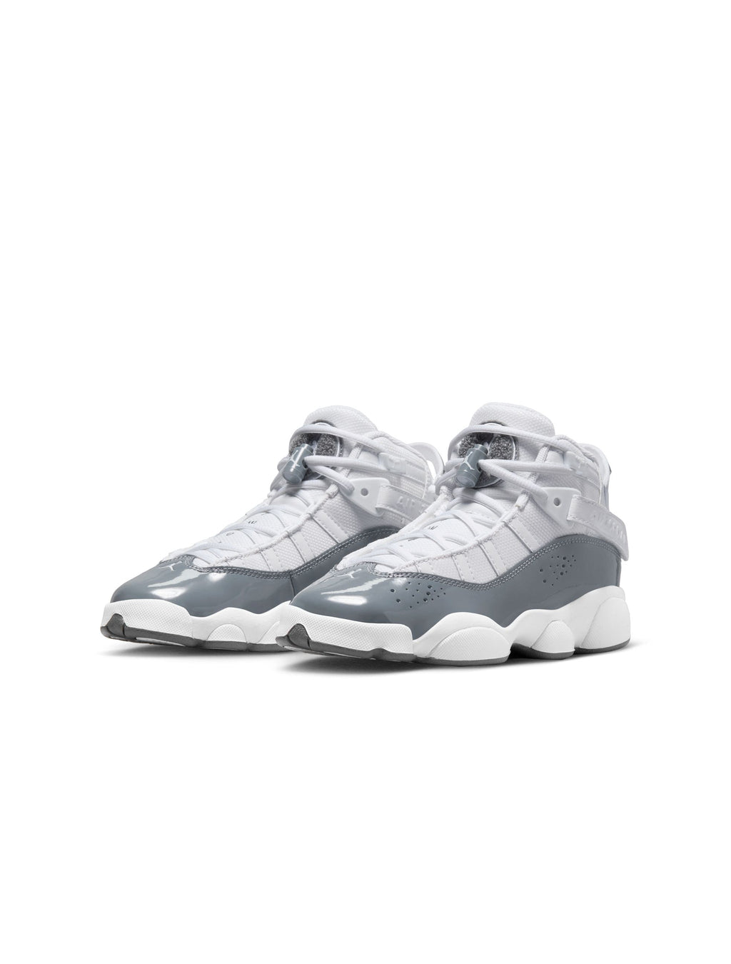 Air Jordan Big Kids Jordan 6 Rings - White/Cool Grey