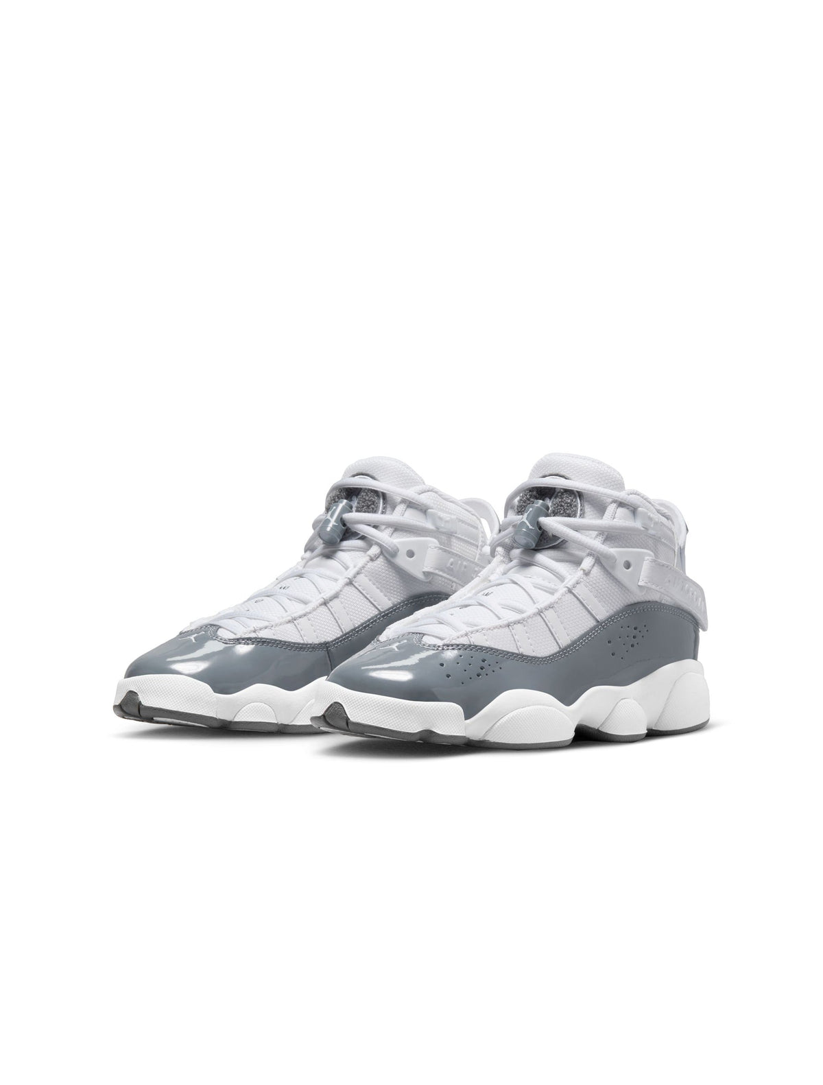 Air Jordan Big Kids Jordan 6 Rings - White/Cool Grey