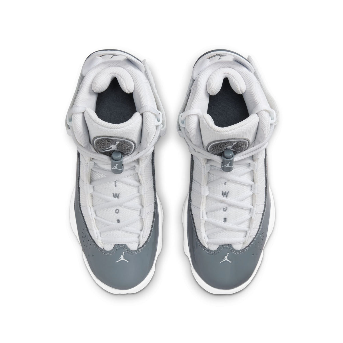Air Jordan Big Kids Jordan 6 Rings - White/Cool Grey