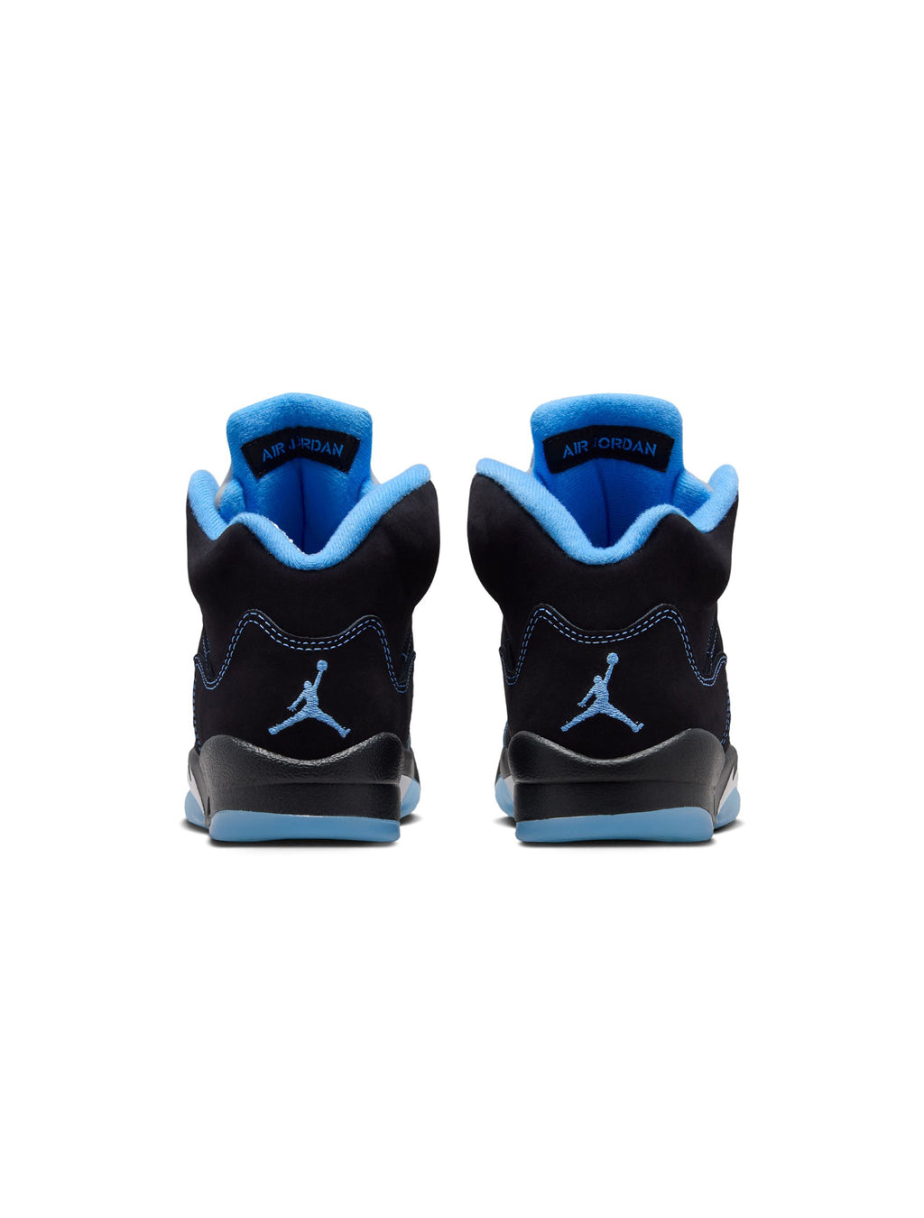 Air Jordan Big Kids 5 Retro - Black Carolina
