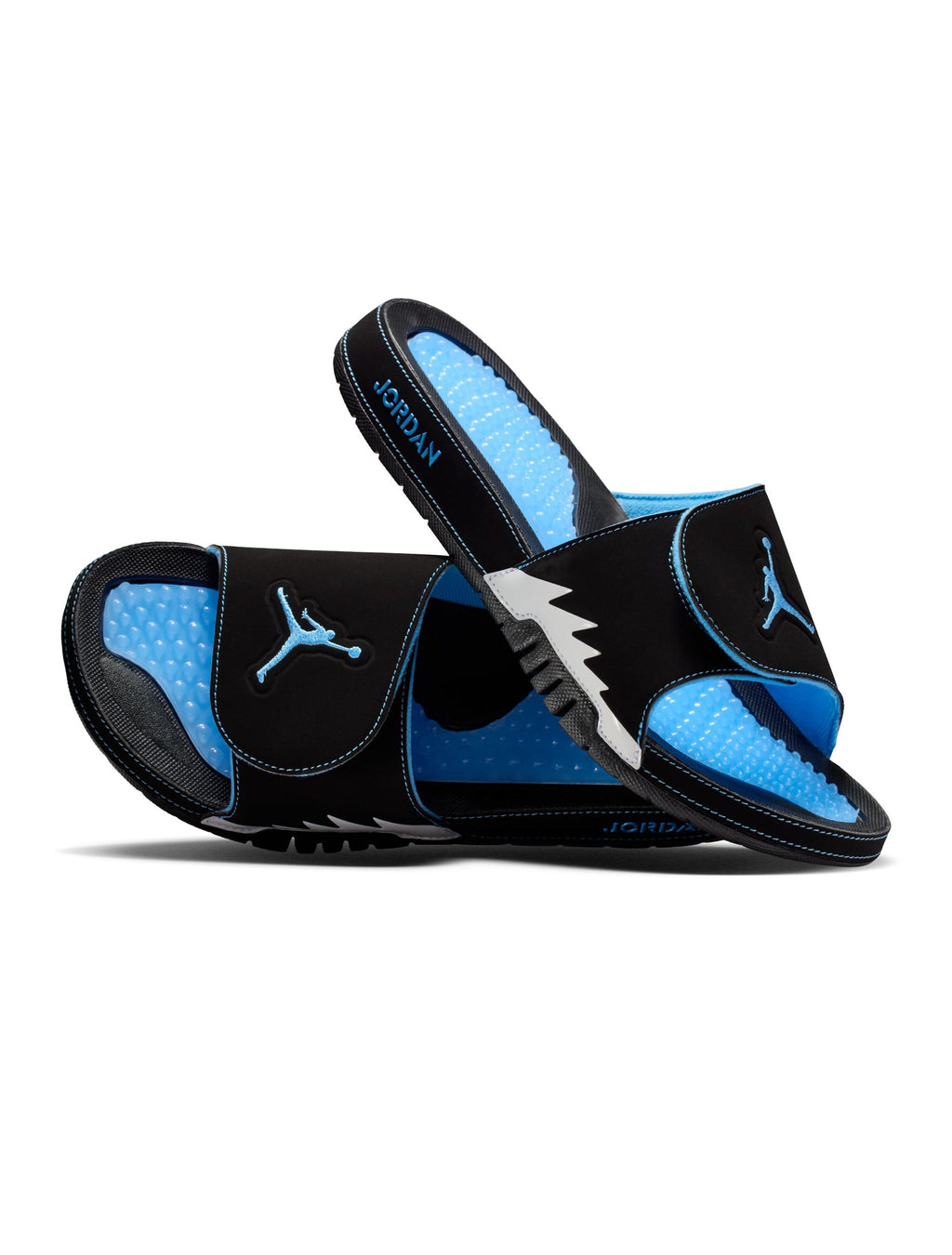 Air Jordan Mens Hydro 5 Retro - Black/University Blue