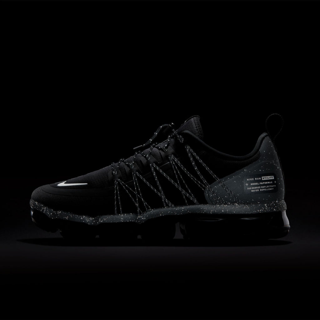 Nike Mens Air Vapormax Run Utility Black/Reflect Silver-Black-Black