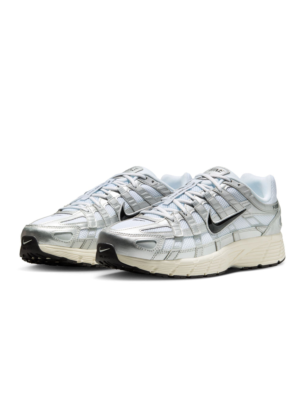 Nike Mens P-6000 - White/Metallic Silver