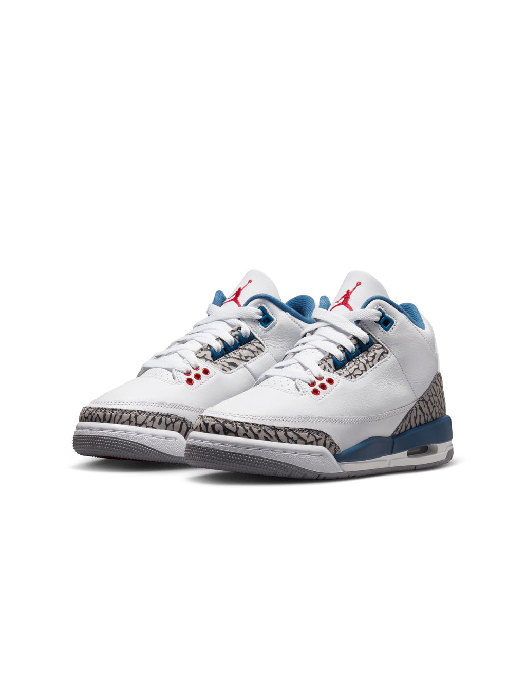 Air Jordan Big Kids 3 Retro - True Blue