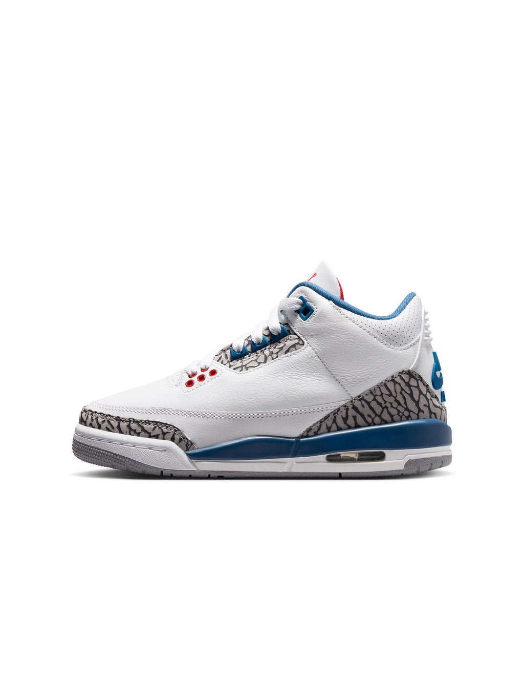 Air Jordan Big Kids 3 Retro - True Blue