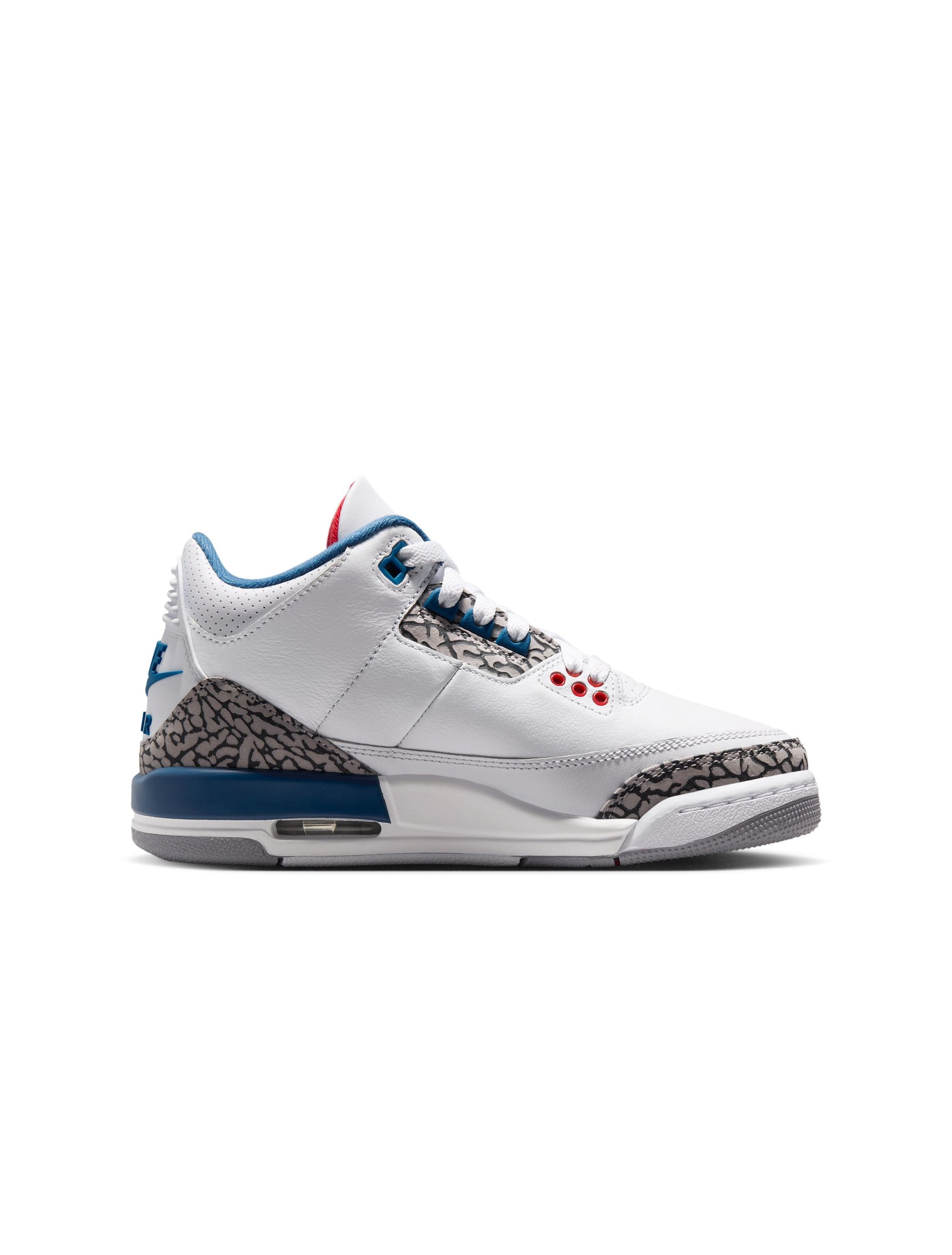 Air Jordan Big Kids 3 Retro - True Blue
