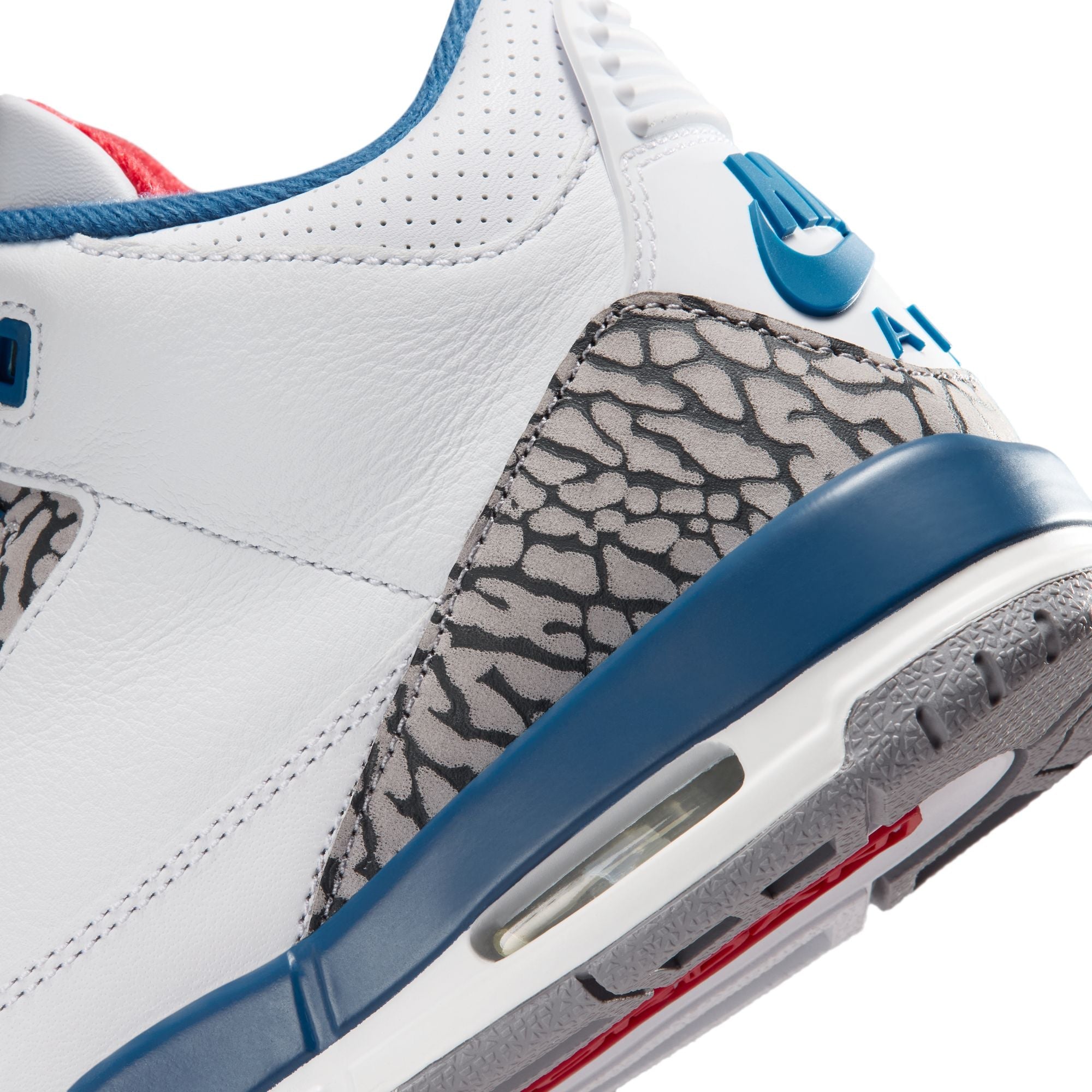 Air Jordan Big Kids 3 Retro - True Blue