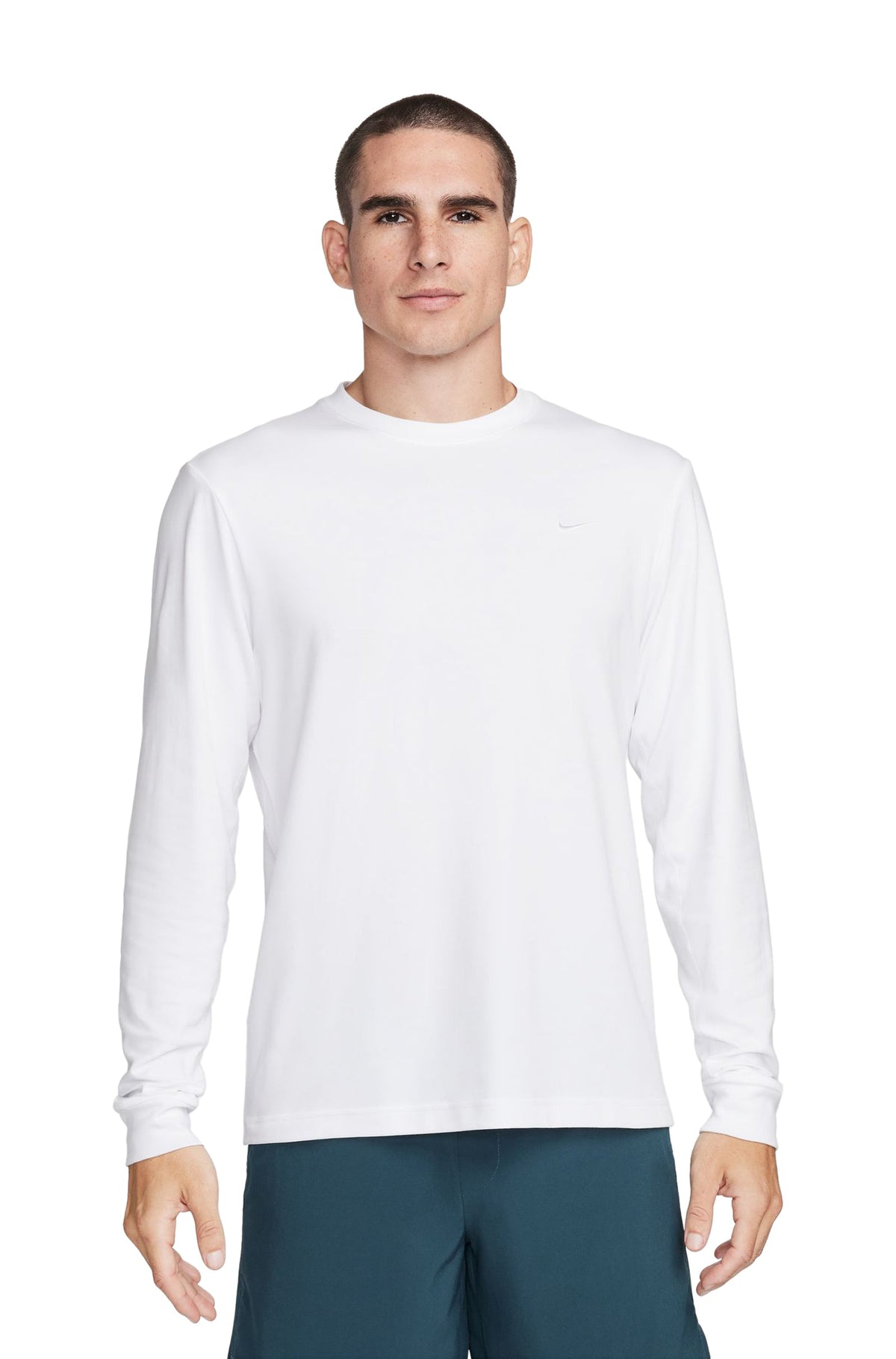 Nike Mens Primary Long Sleeve Top - White
