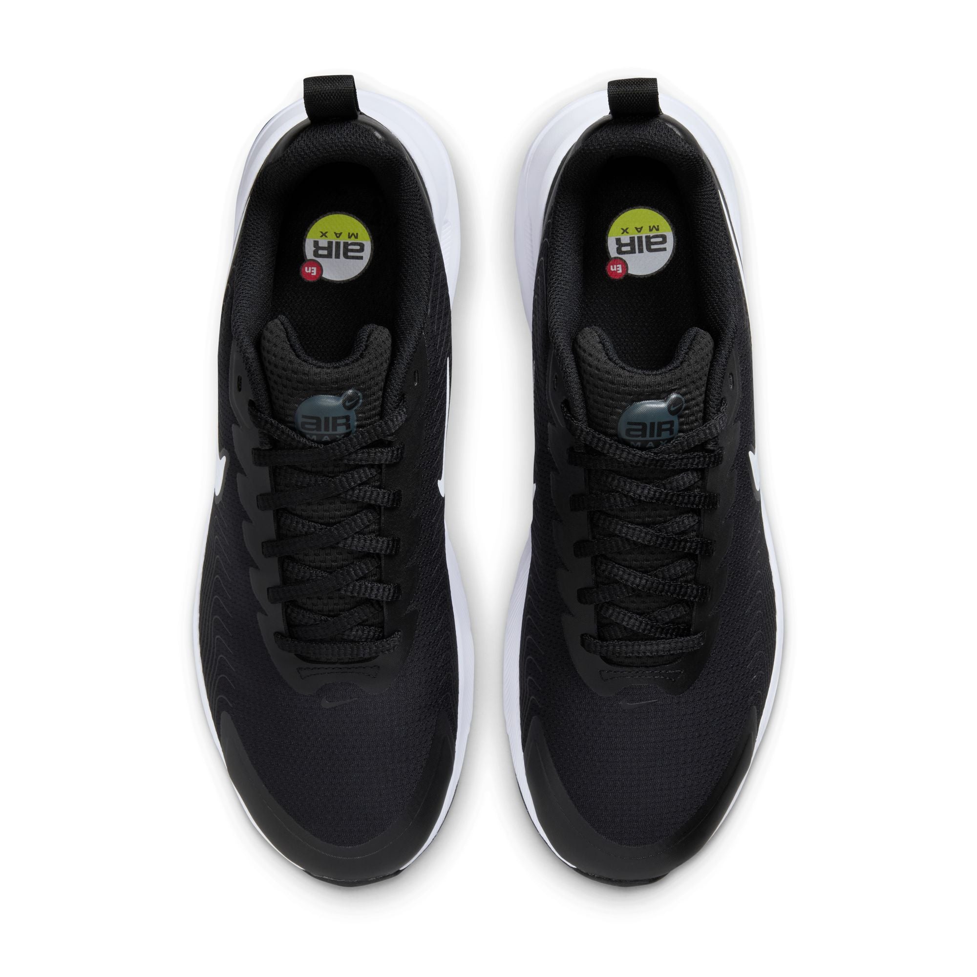 Nike Mens Air Max Nuaxis - Black/White