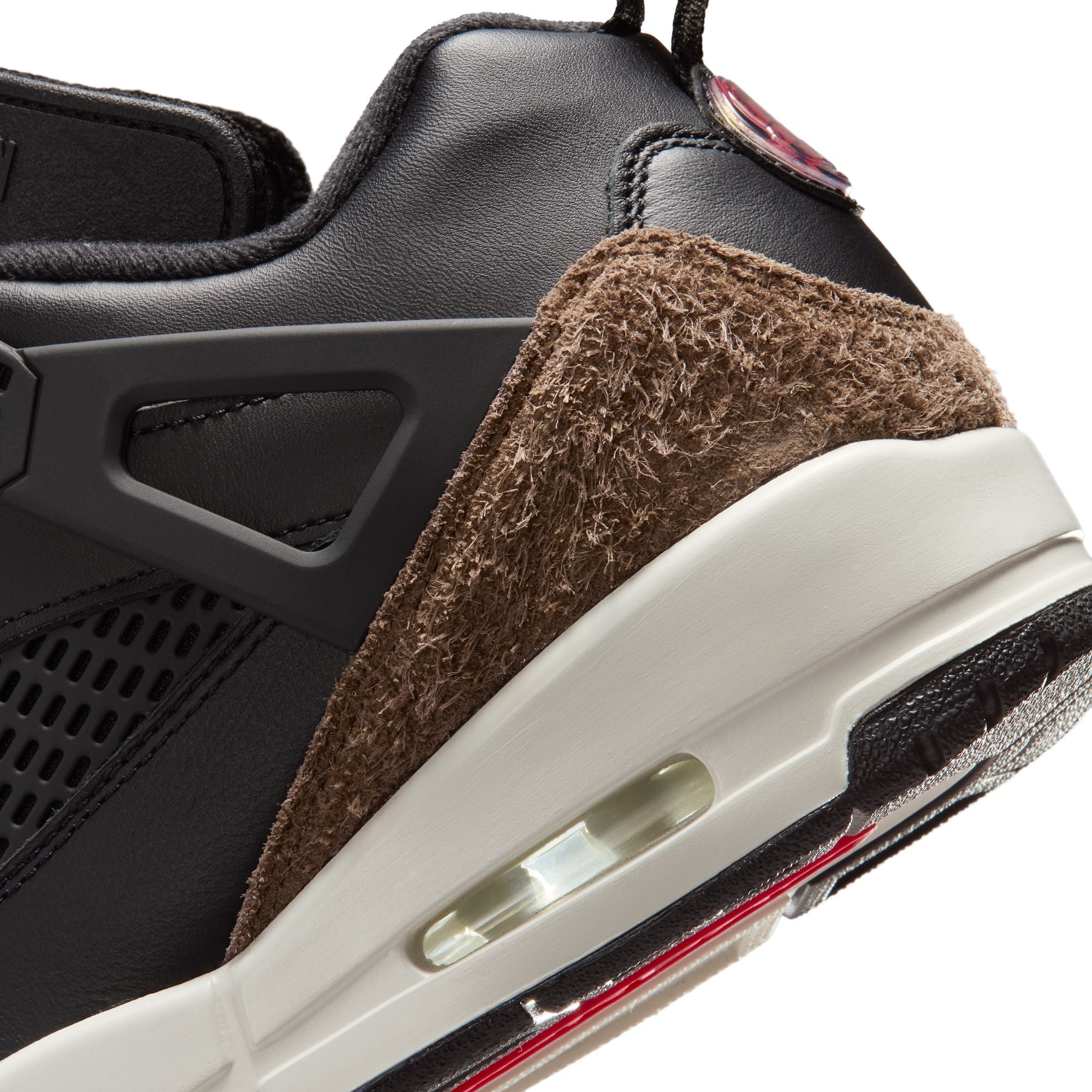 Air Jordan Mens Spizike Low - Black/University Red