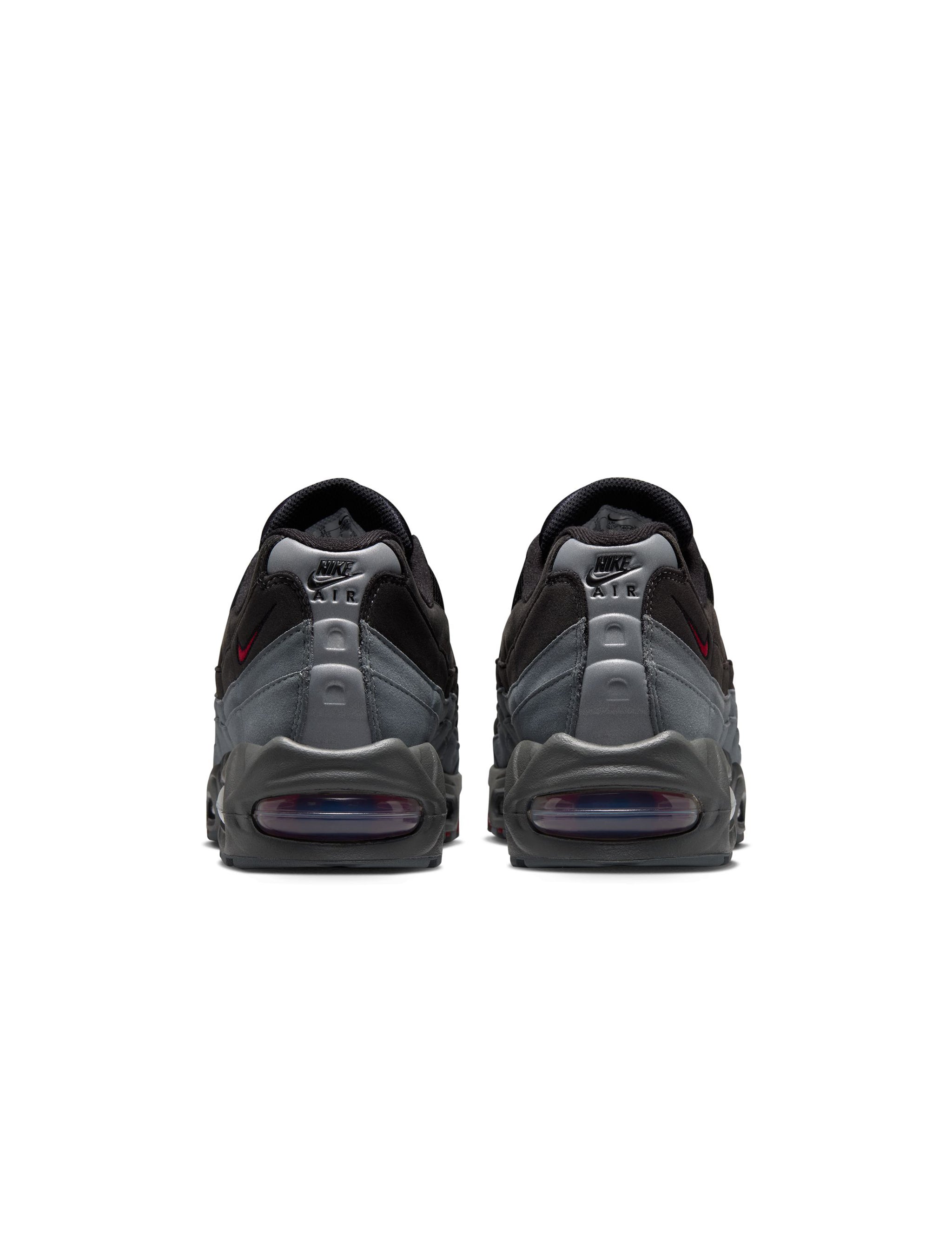 Nike Mens Air Max 95 Big Bubble OG - Black/Tough Red