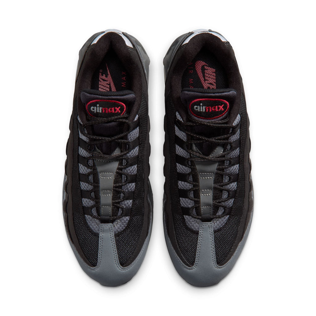 Nike Mens Air Max 95 Big Bubble OG - Black/Tough Red