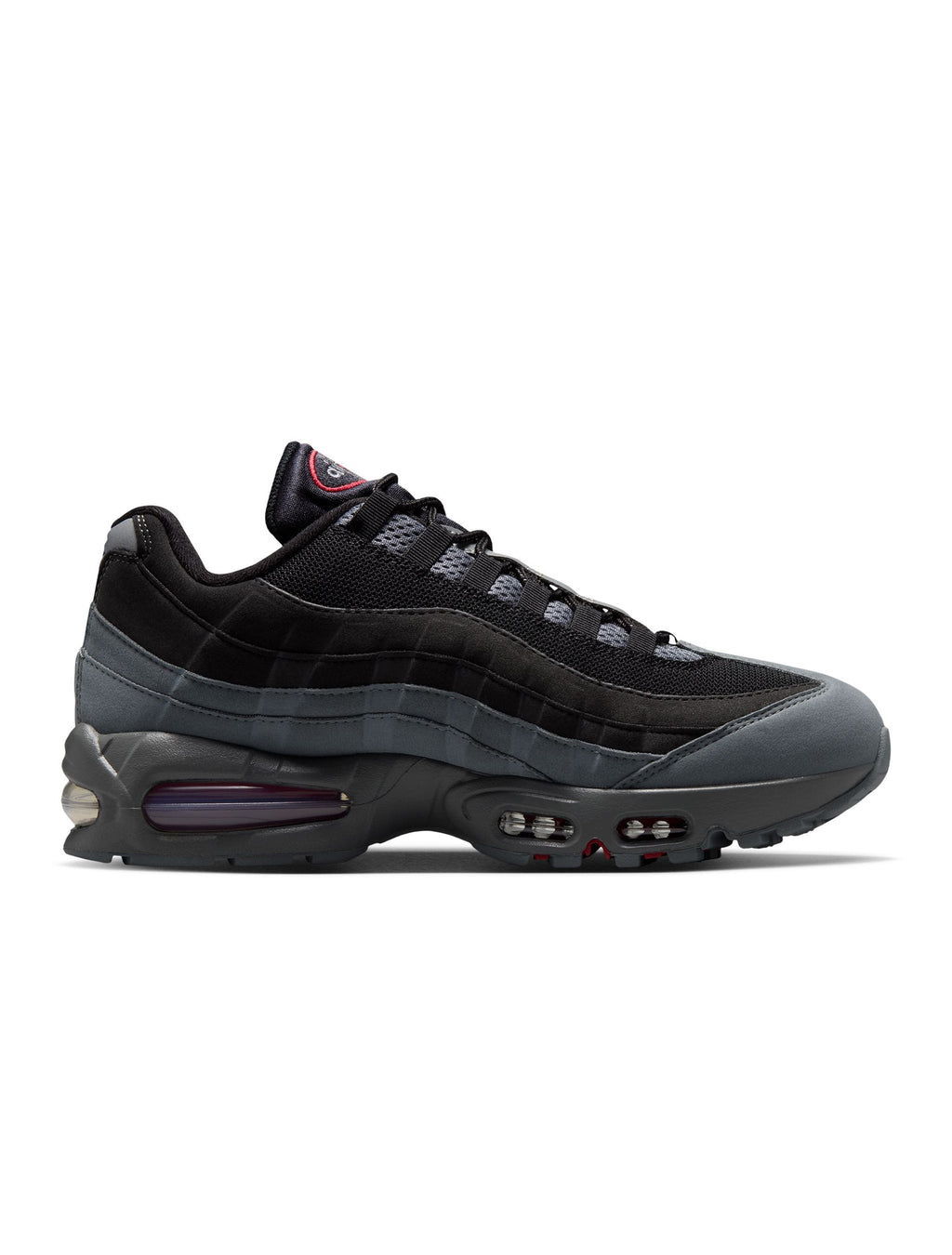 Nike Mens Air Max 95 Big Bubble OG - Black/Tough Red