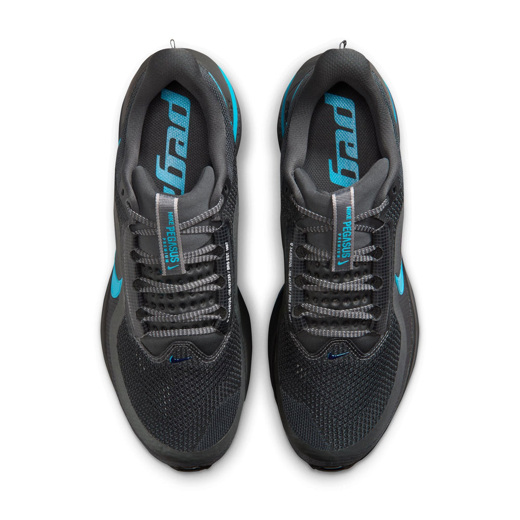 Nike Mens Pegasus Premium - Anthracite/Current Blue