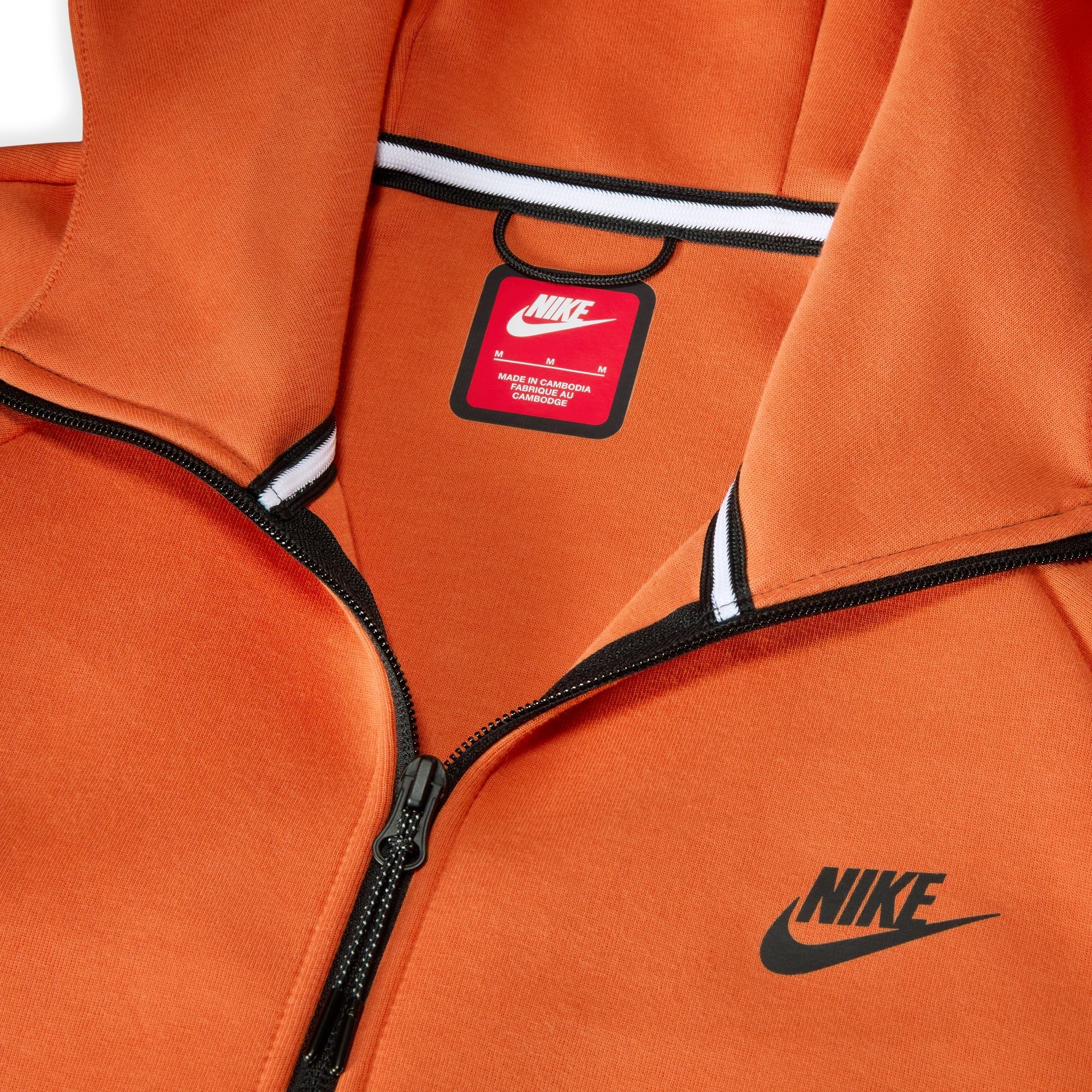 Nike Mens Tech Full Zip Windrunner Hoodie - Vintage Coral
