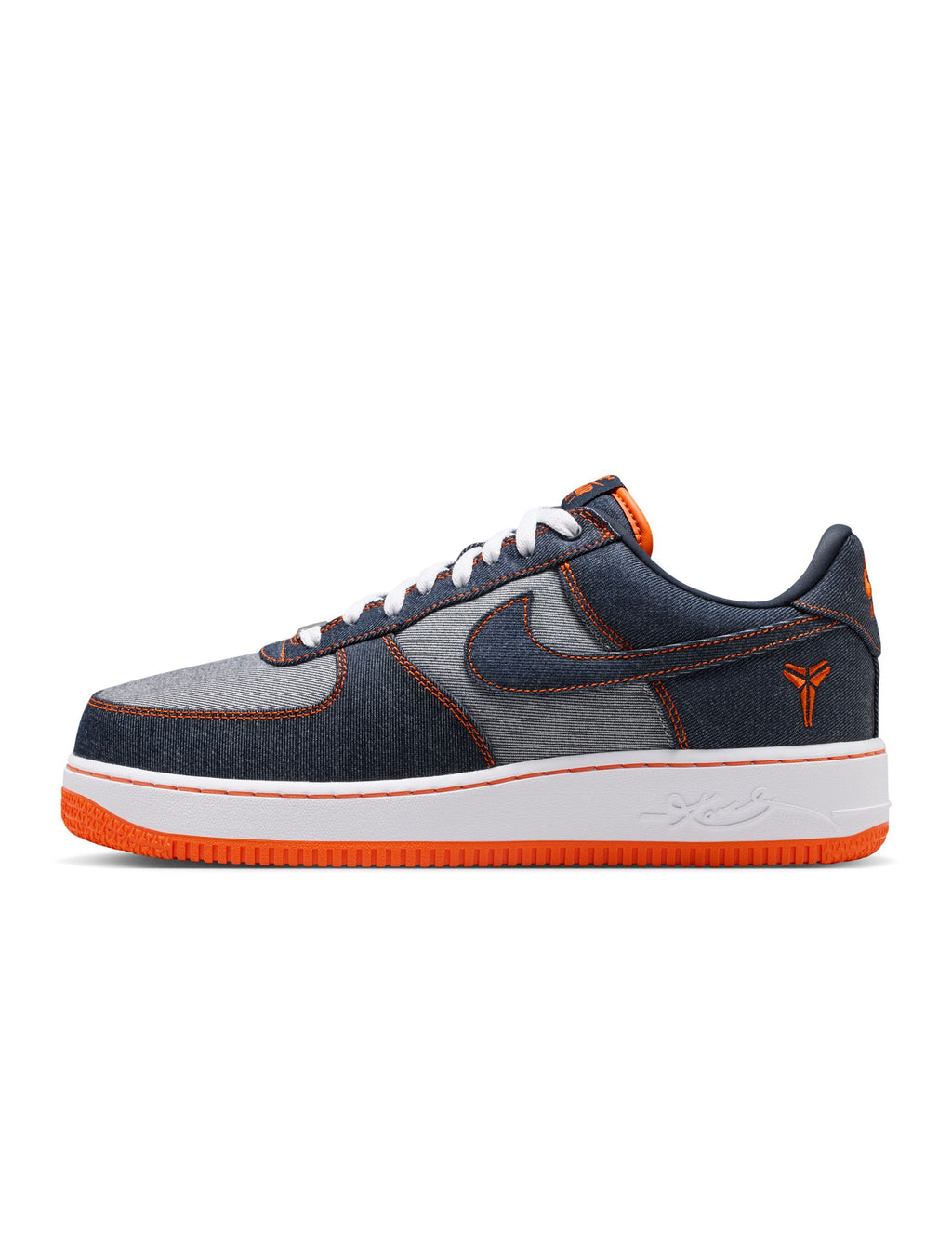 Nike Mens Kobe Air Force 1 Low Protro - Denim