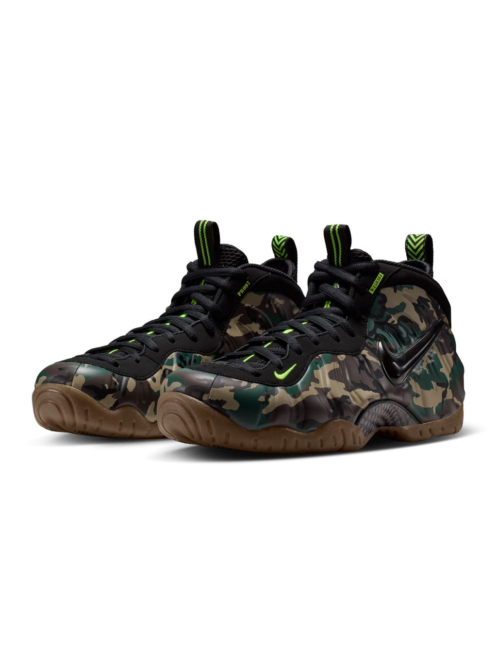 Nike Mens Air Foamposite Pro PRM - Army Camo