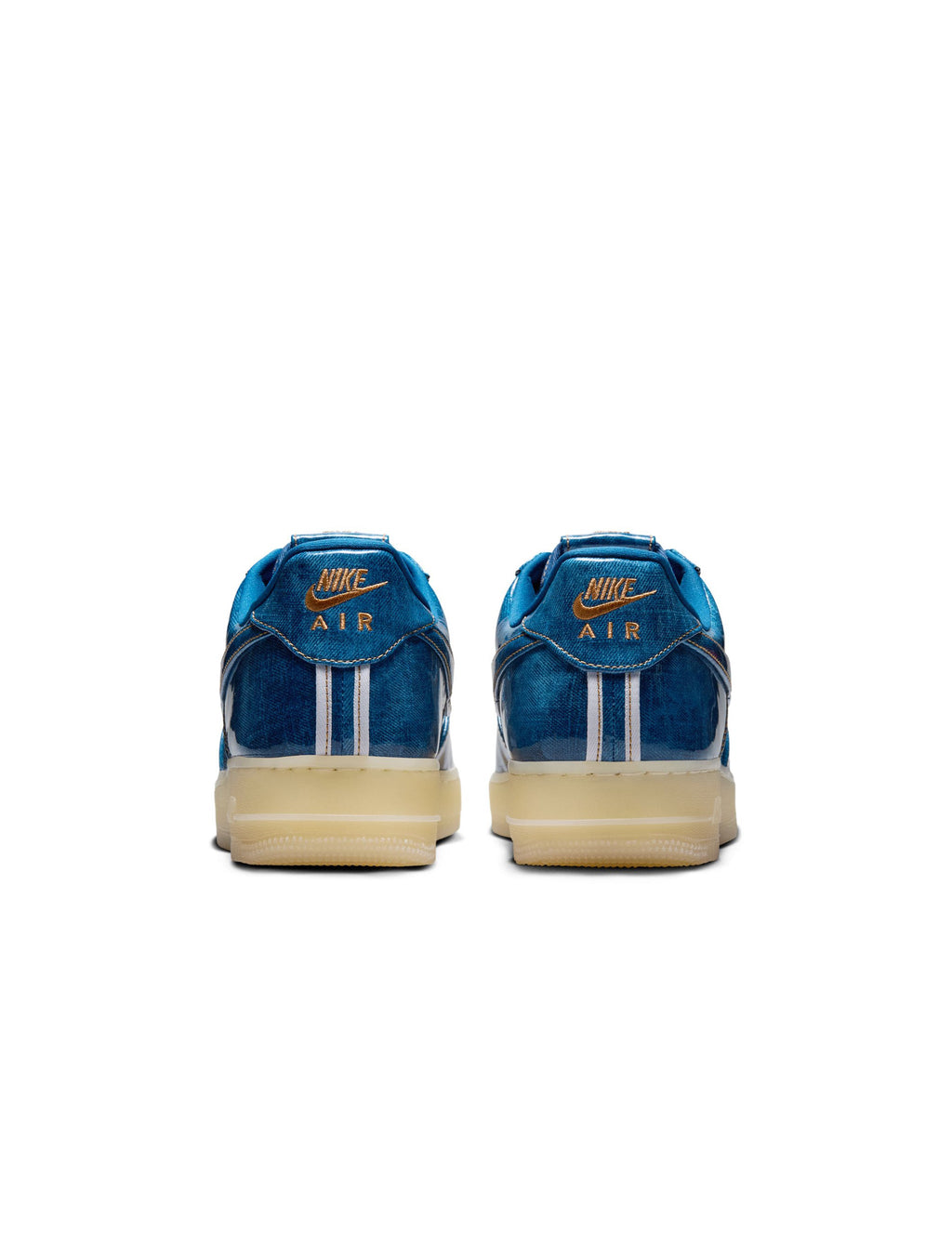 Nike Mens Air Force 1 Retro - Patent Denim