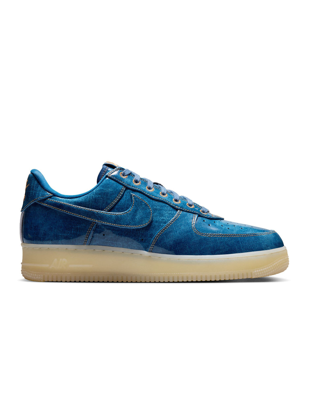 Nike Mens Air Force 1 Retro - Patent Denim