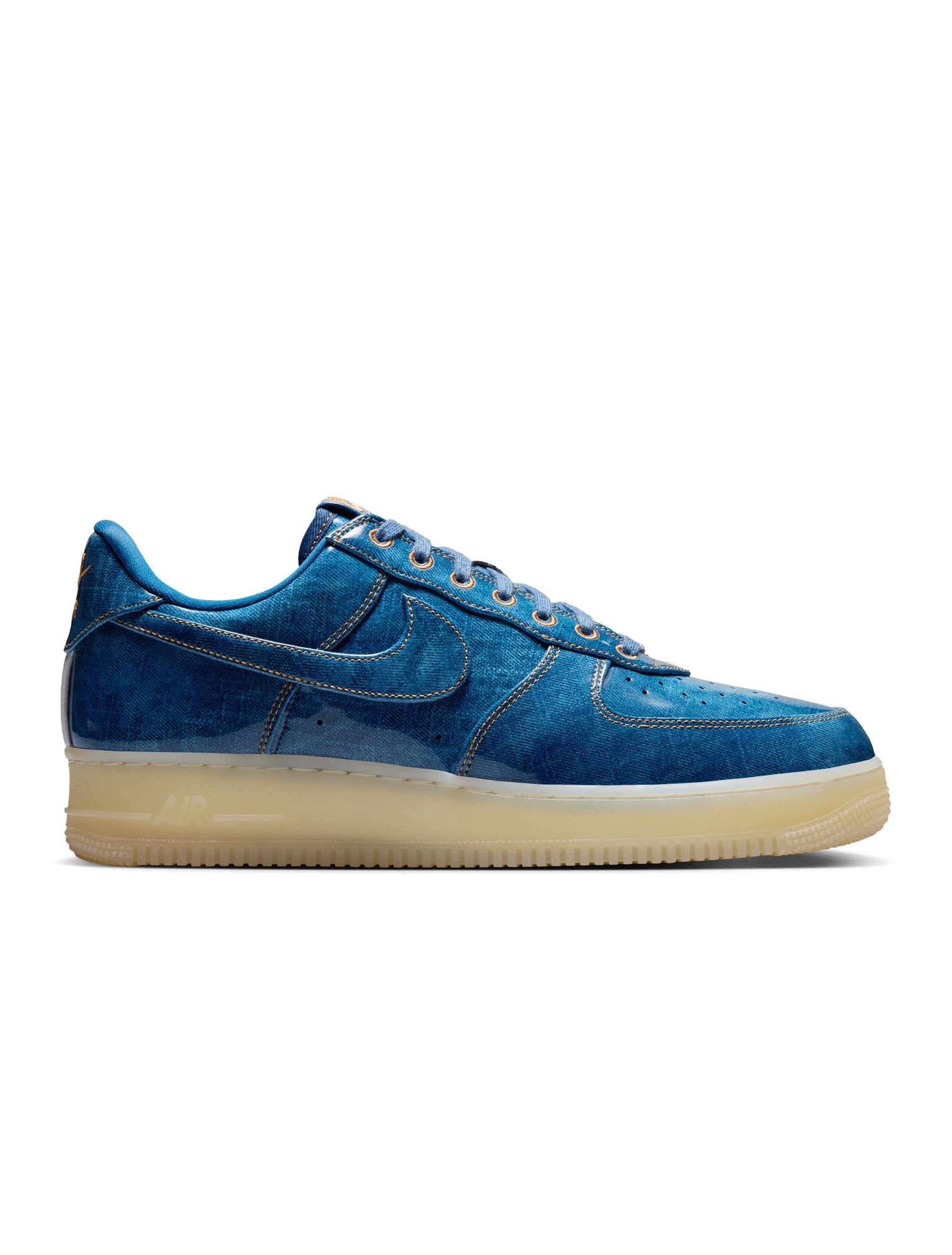 Nike Mens Air Force 1 Retro - Patent Denim