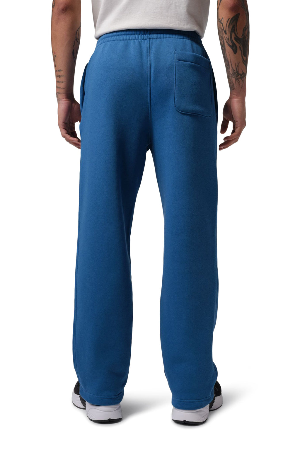Air Jordan Mens Fleece Open Hem Sweatpants - True Blue