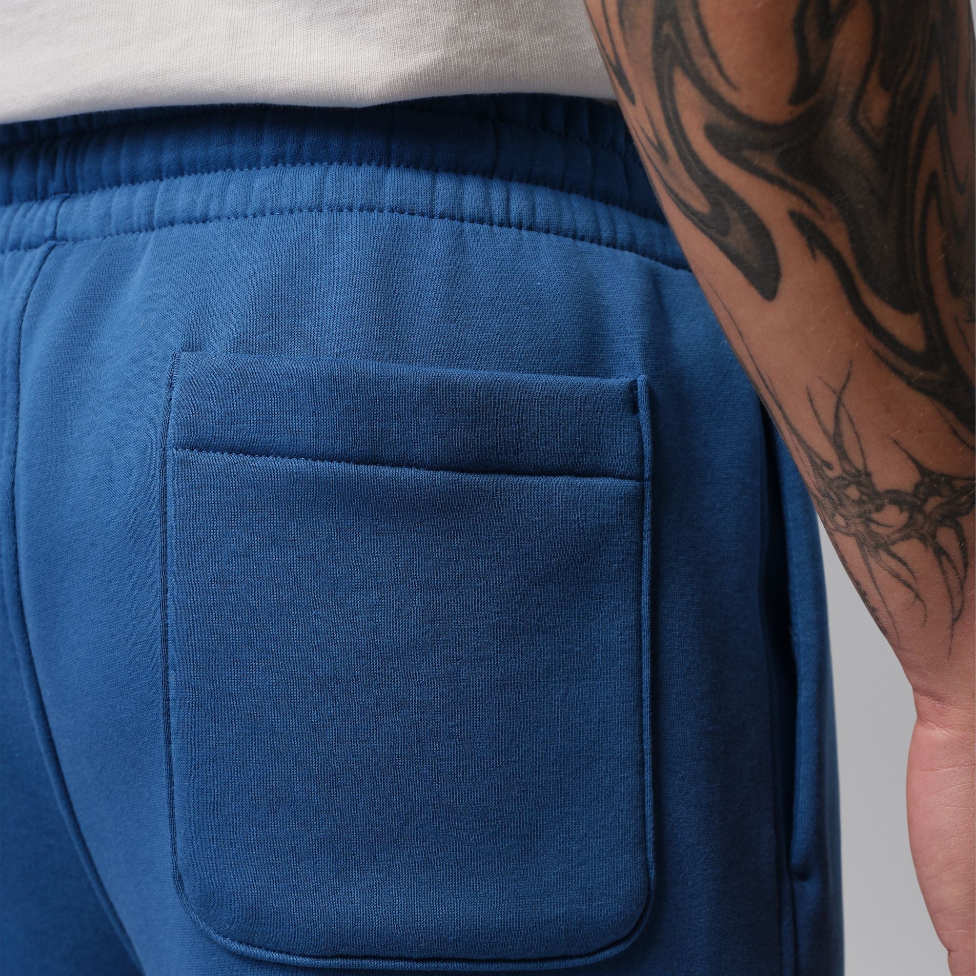 Air Jordan Mens Fleece Open Hem Sweatpants - True Blue