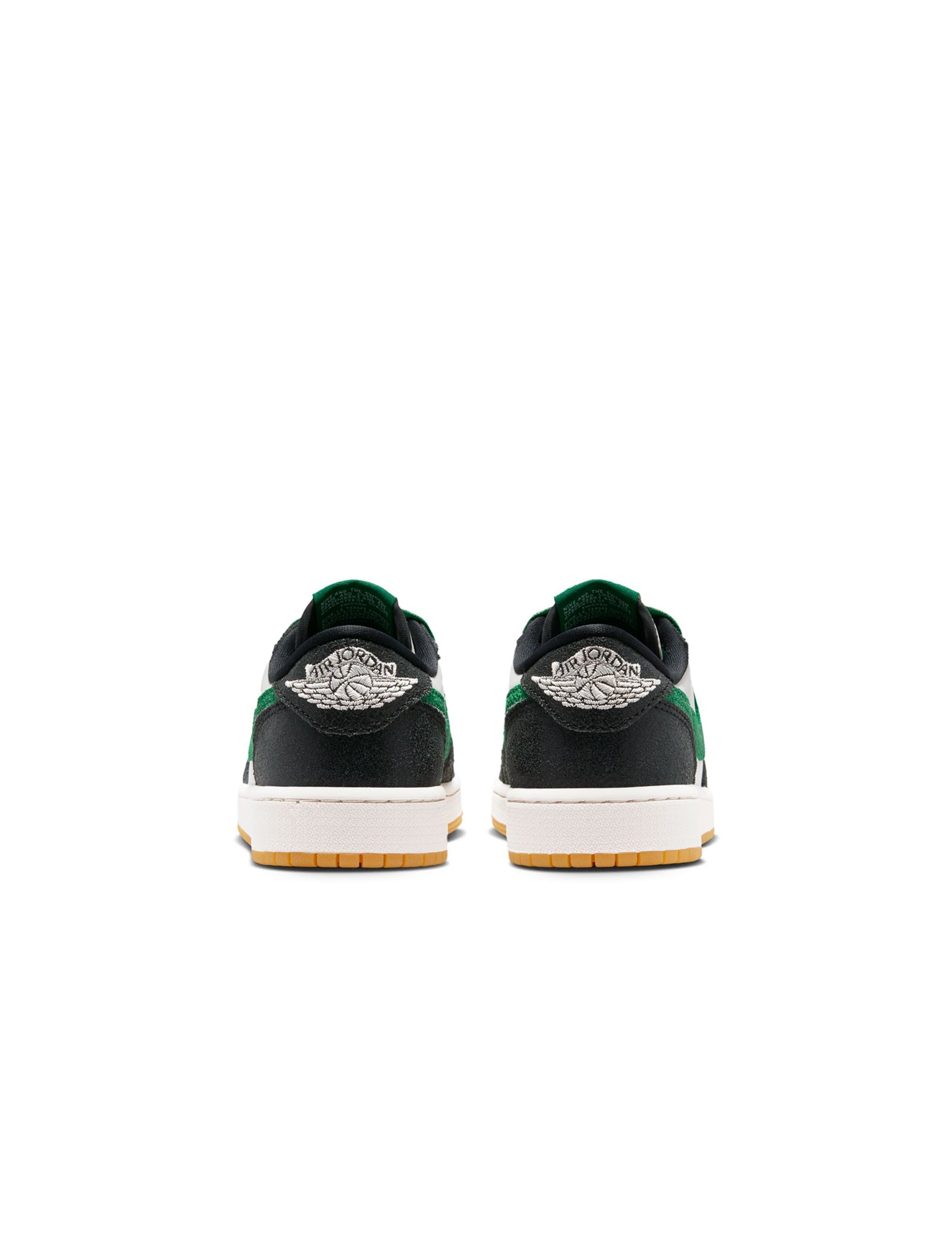 Air Jordan Big Kids 1 Retro Low OG - Pine Green