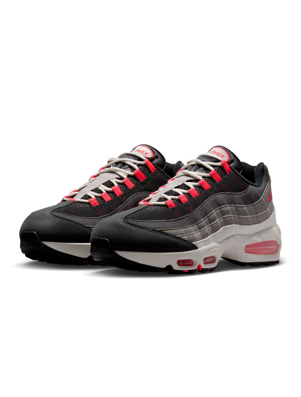Nike Mens Air Max 95 Big Bubble Premium - Solar Red