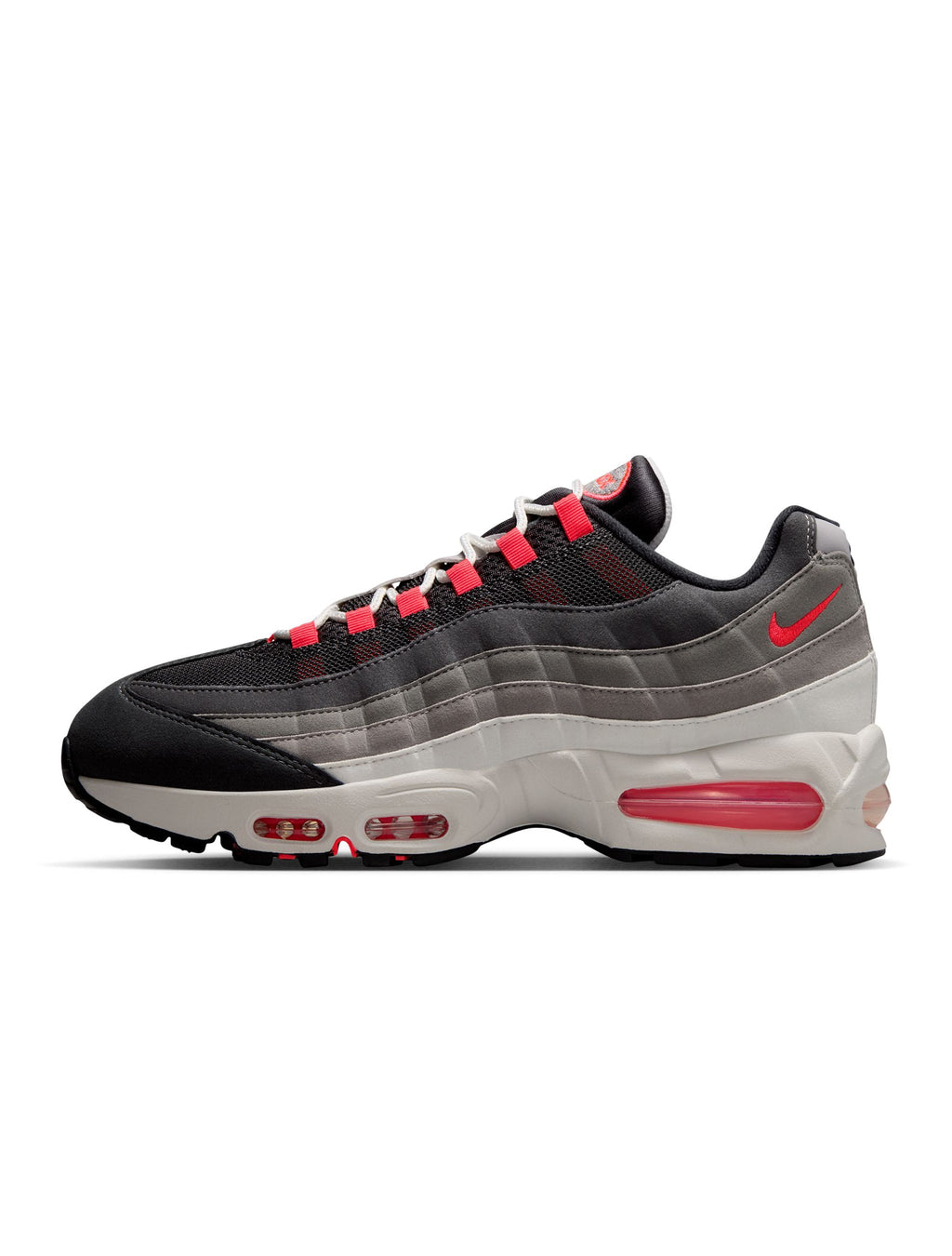 Nike Mens Air Max 95 Big Bubble Premium - Solar Red