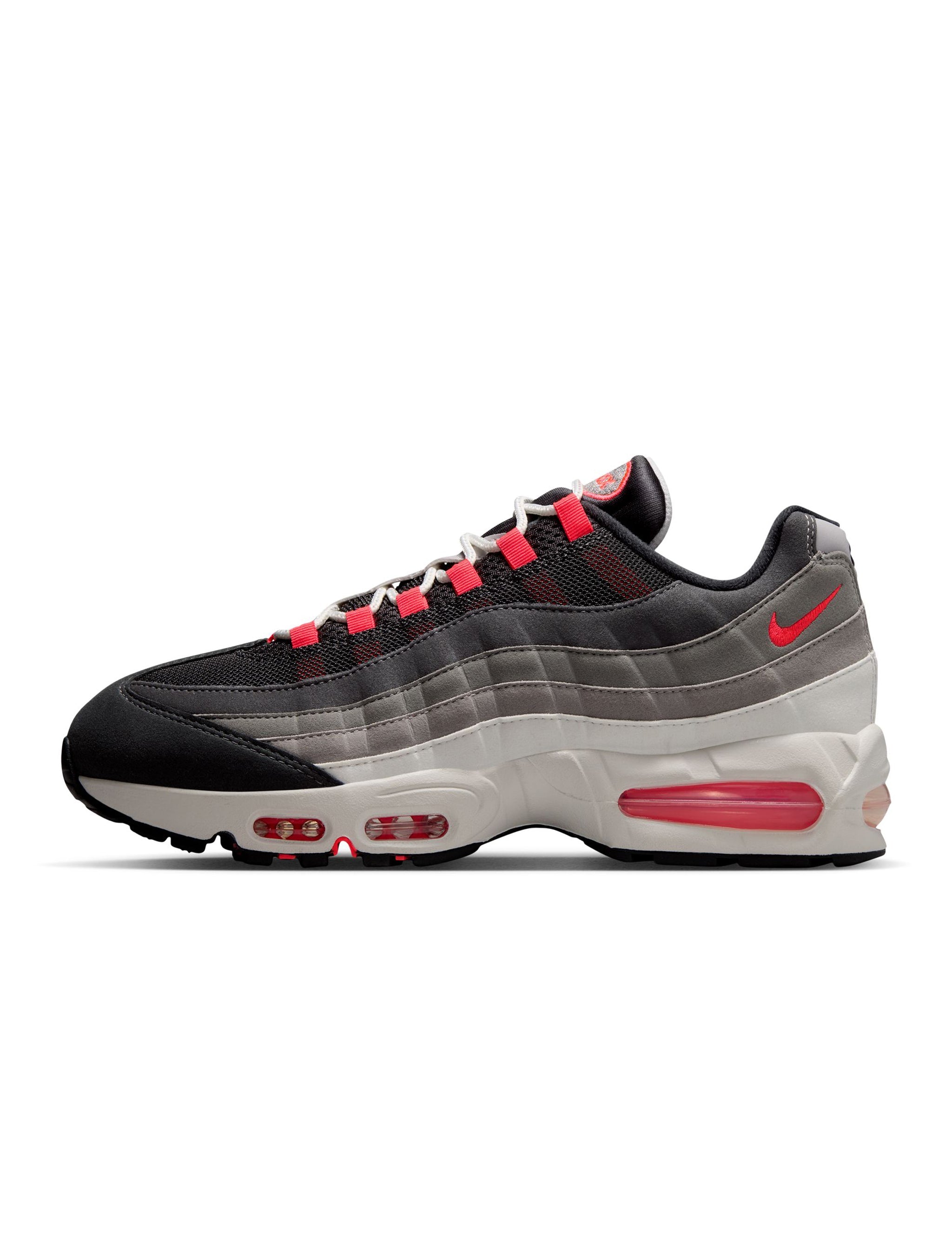 Nike Mens Air Max 95 Big Bubble Premium - Solar Red