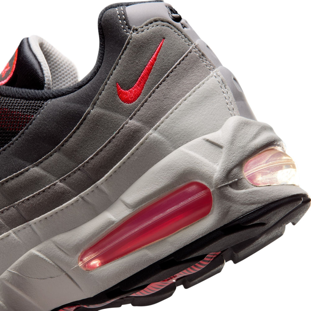 Nike Mens Air Max 95 Big Bubble Premium - Solar Red
