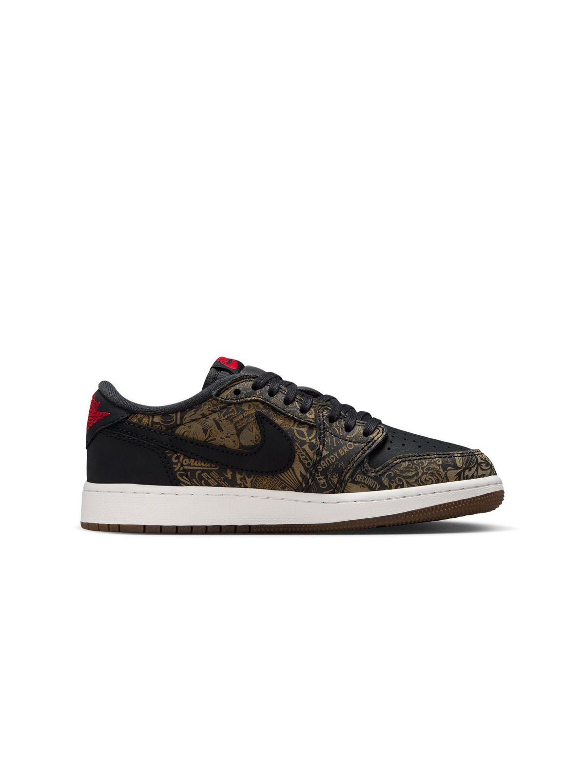 Air Jordan Big Kids 1 Retro Low OG - Laser