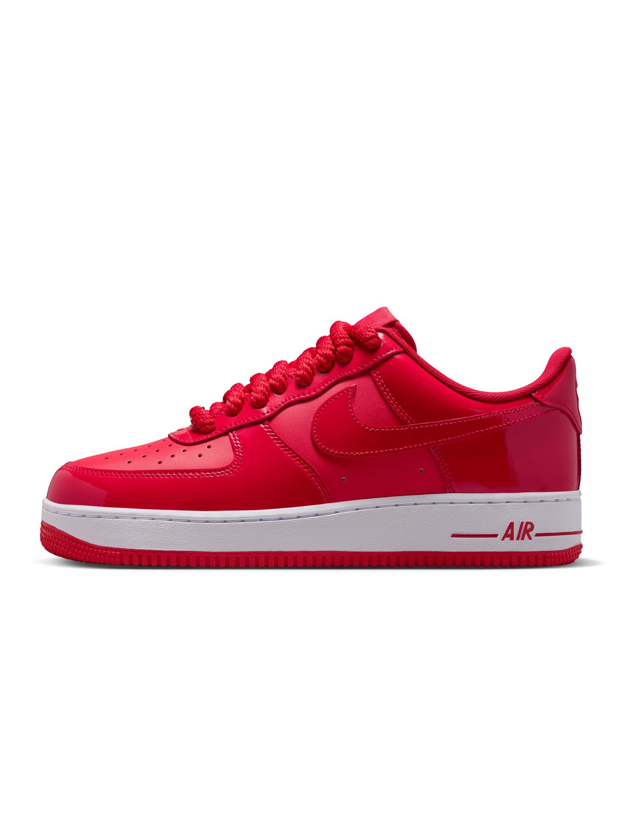 Nike Mens Air Force 1 '07 LV8 Patent - University Red
