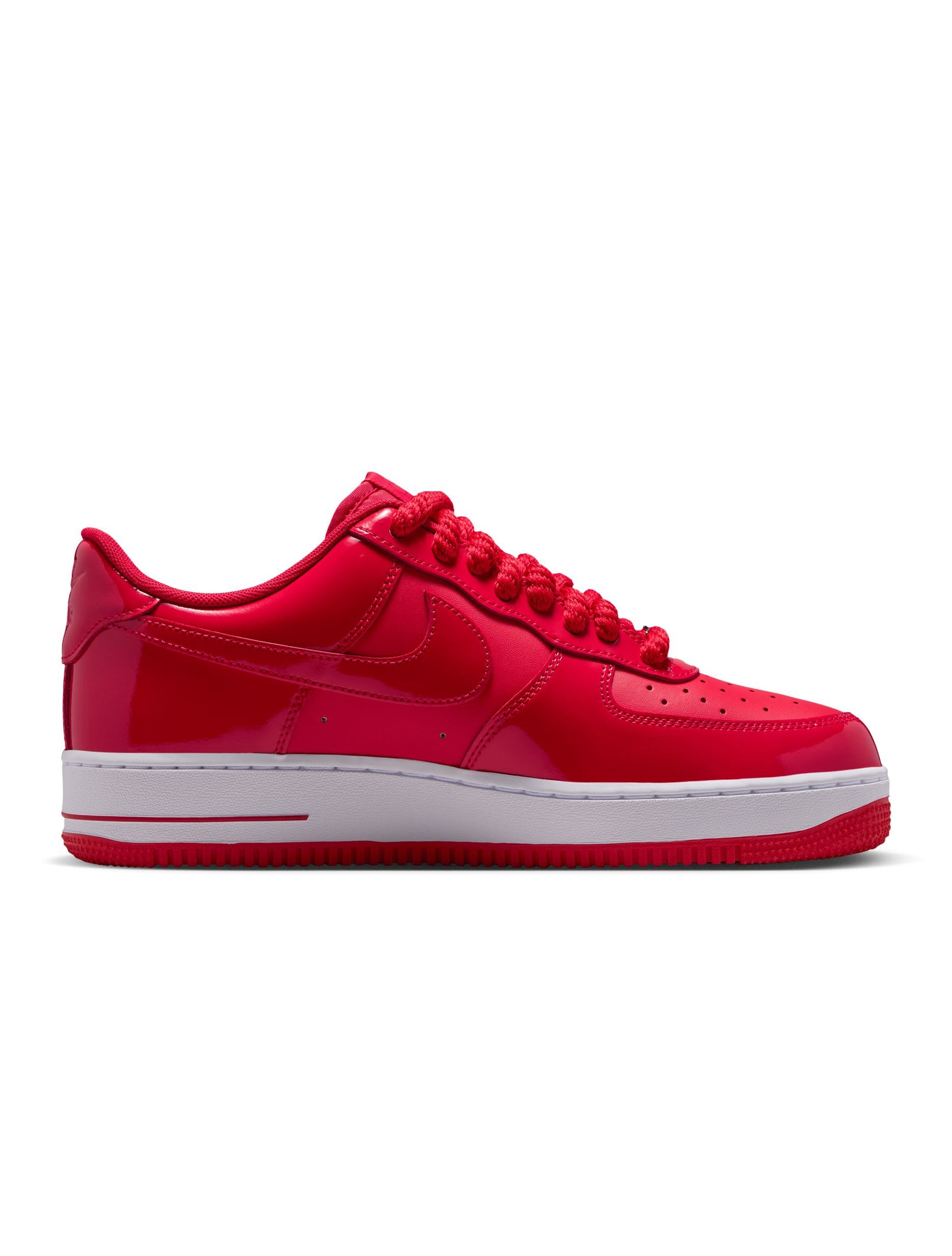 Nike Mens Air Force 1 '07 LV8 Patent - University Red