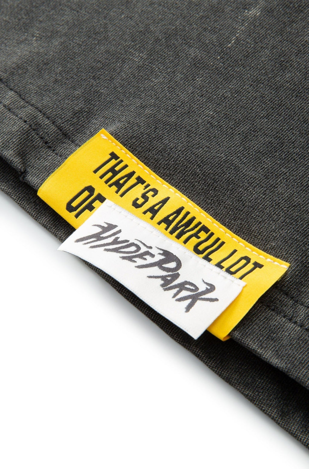 Hyde Park x ALOCS Stickered Up Tee - Black Wash