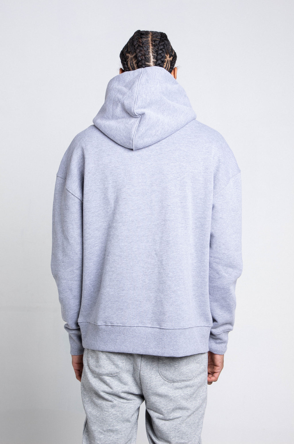 AJ1004H-P Plain Fleece Sweatshirt